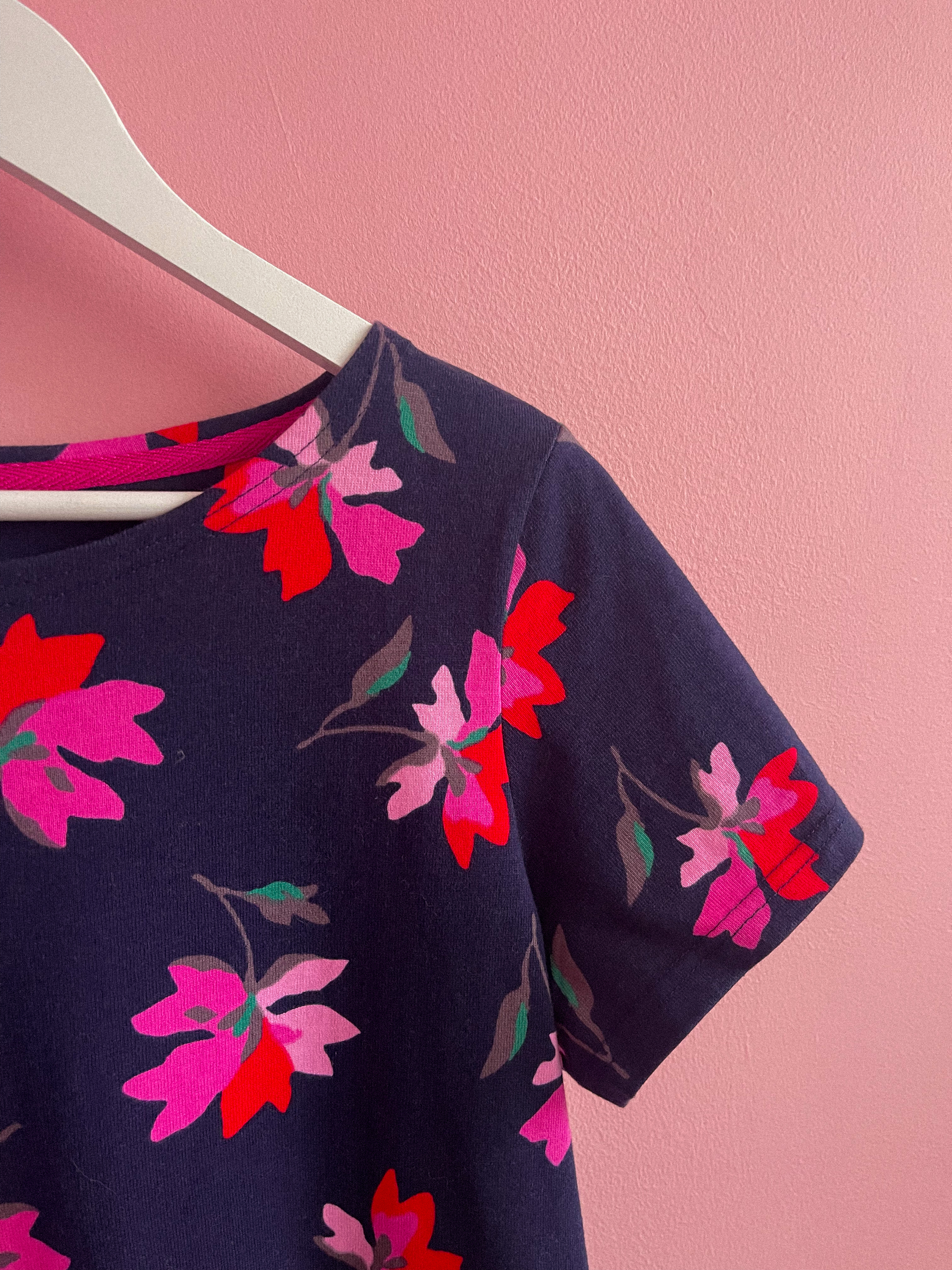 JOULES gėlėta medvilninė suknelė