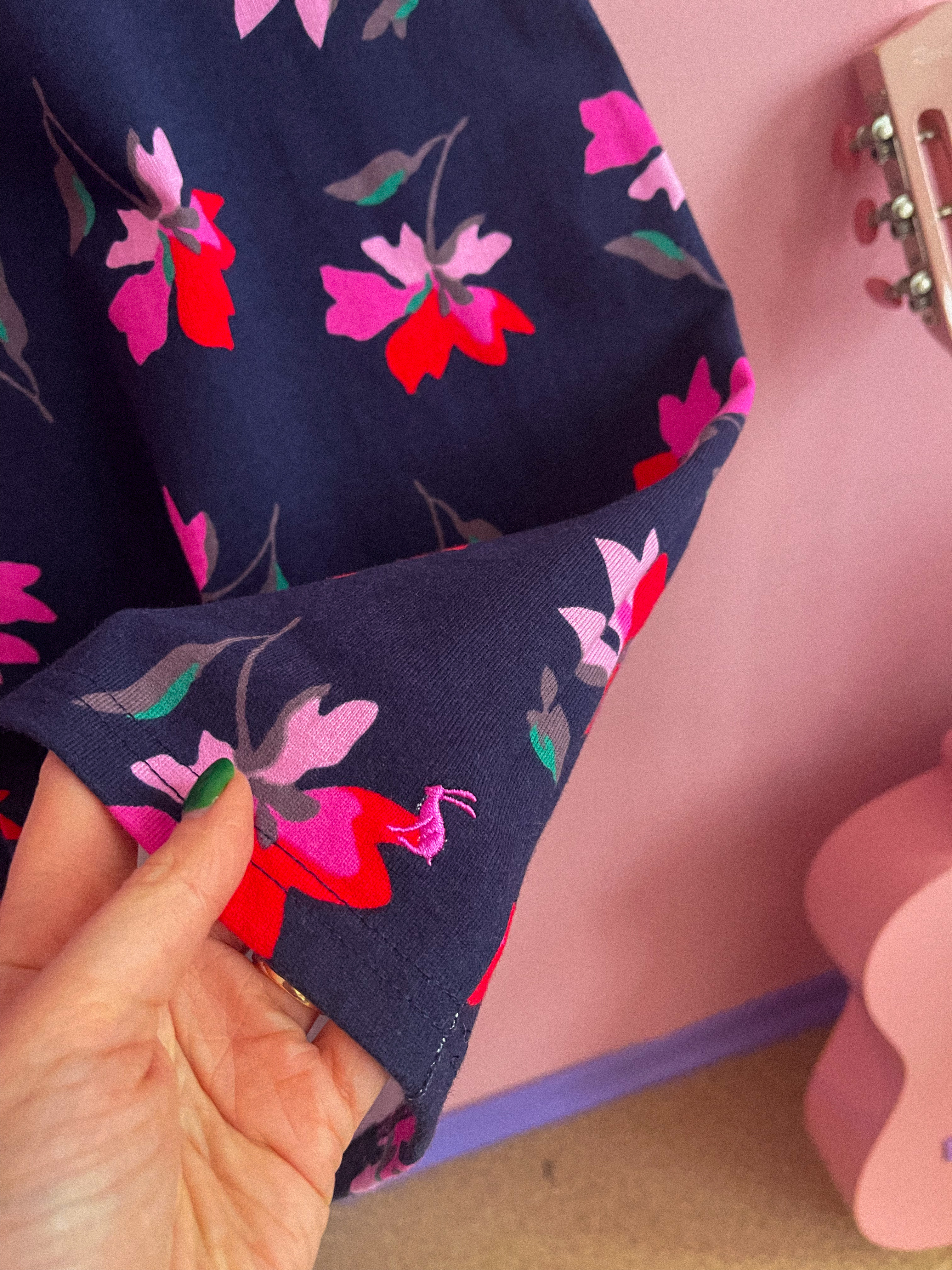 JOULES gėlėta medvilninė suknelė