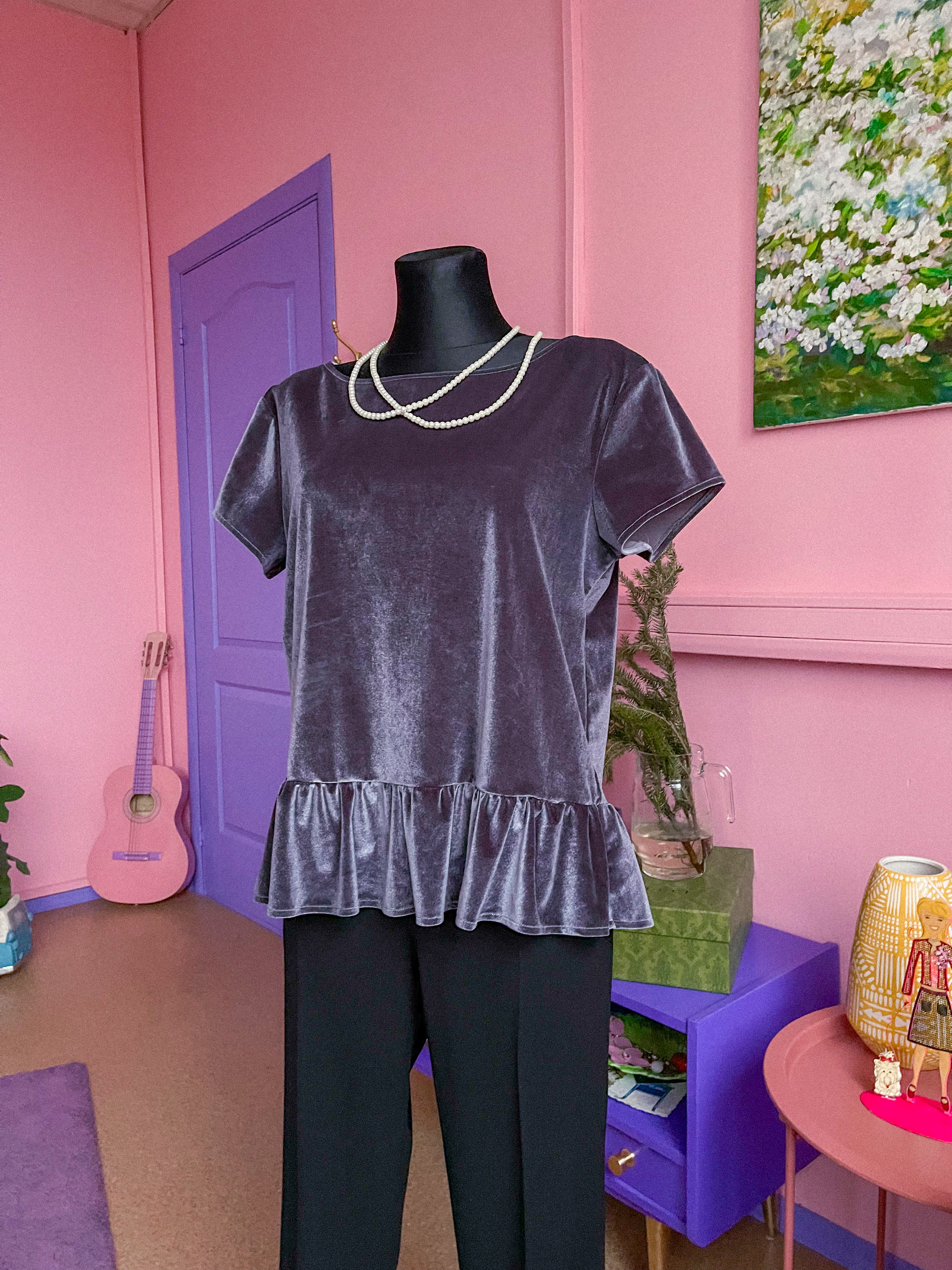 SIX AMES veliūrinė palaidinė