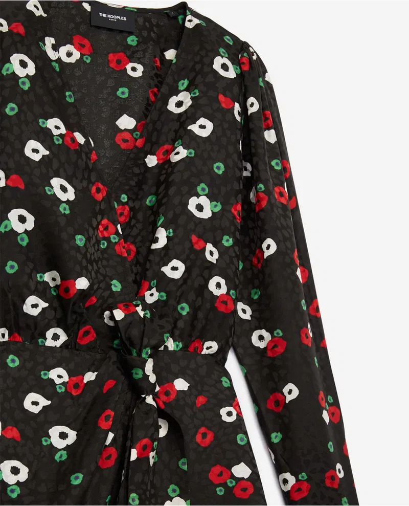 THE KOOPLES šilkinė suknelė