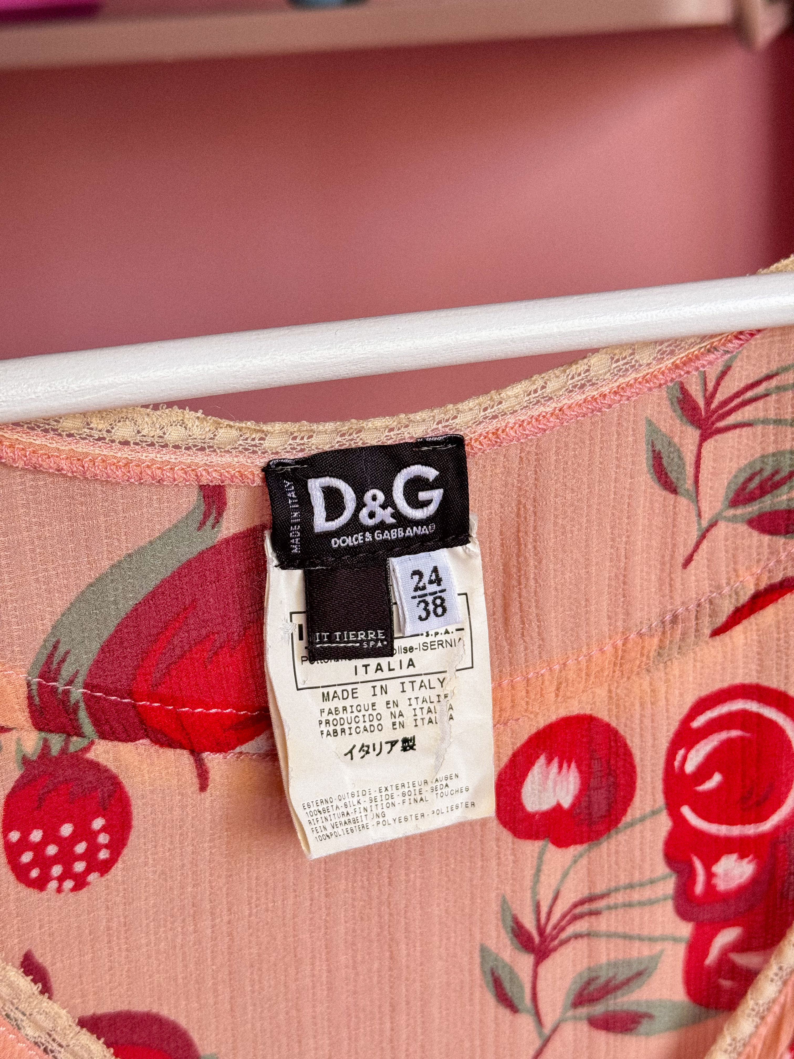 DOLCE & GABBANA vaisinė palaidinė
