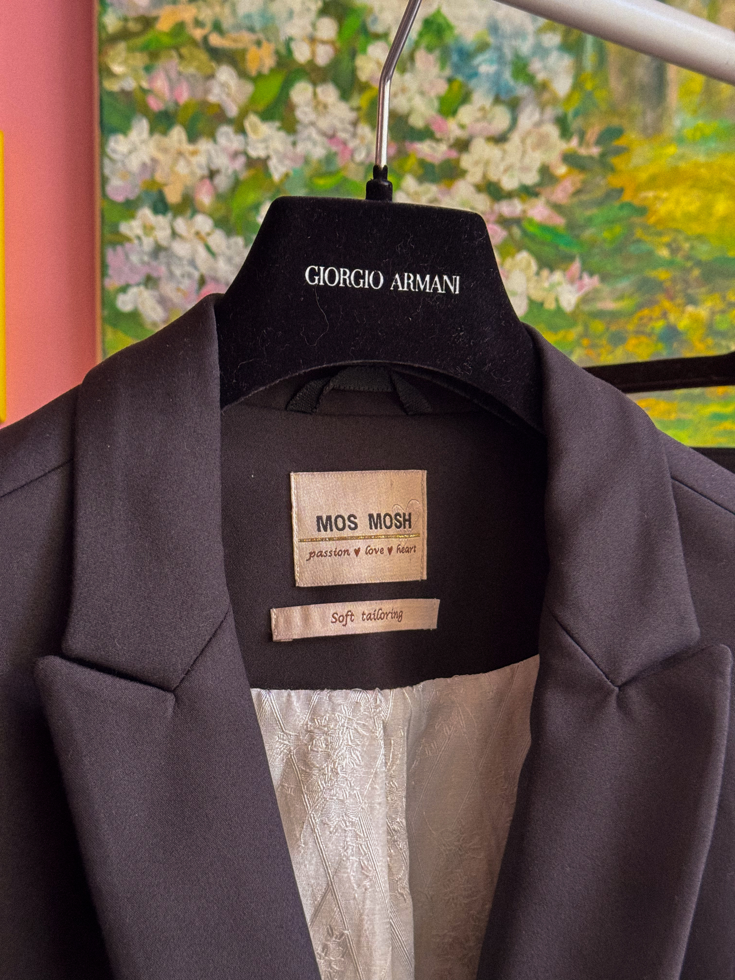 MOS MOSH juodas kostiumas