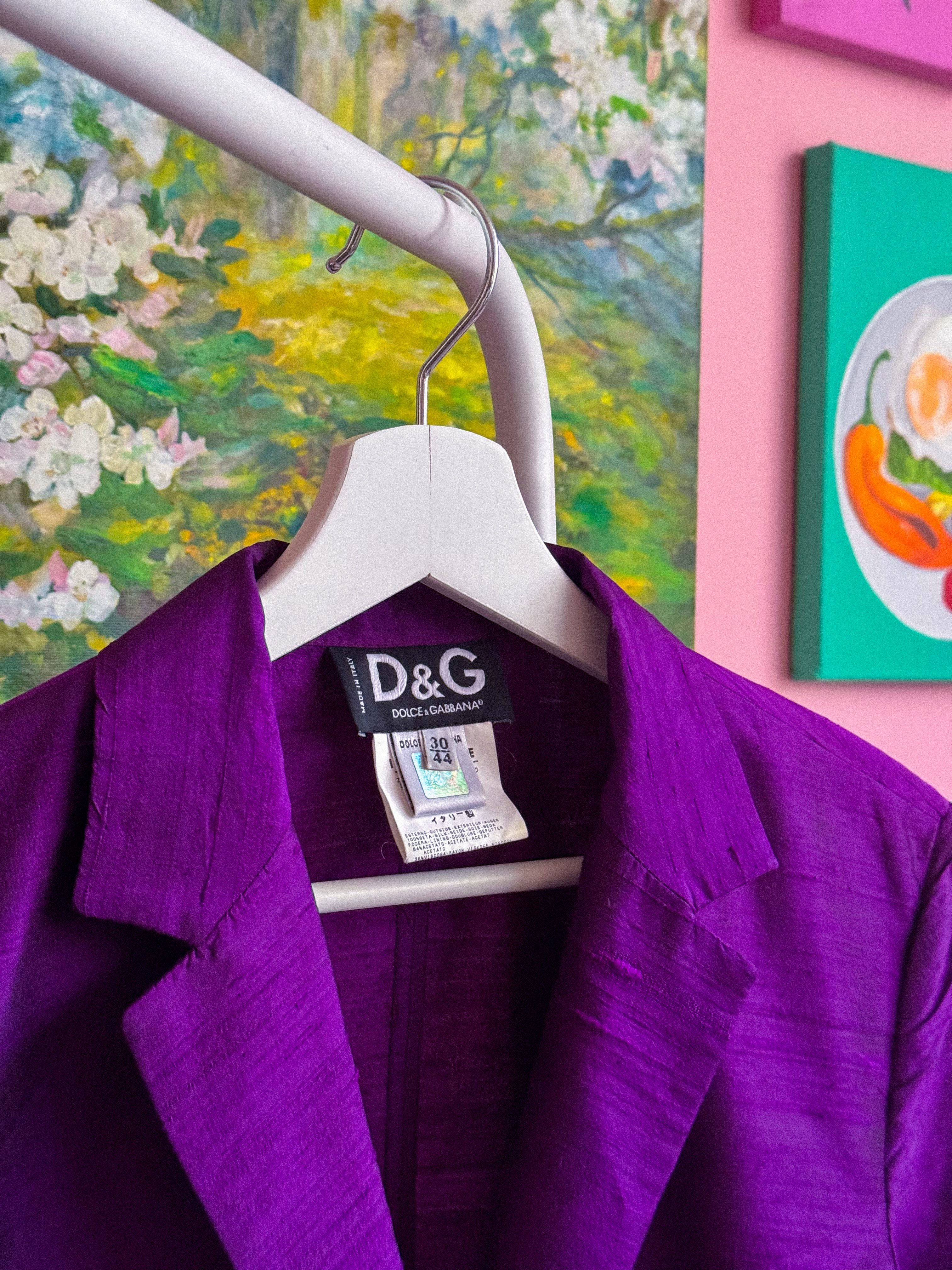 DOLCE & GABBANA šilkinis švarkas