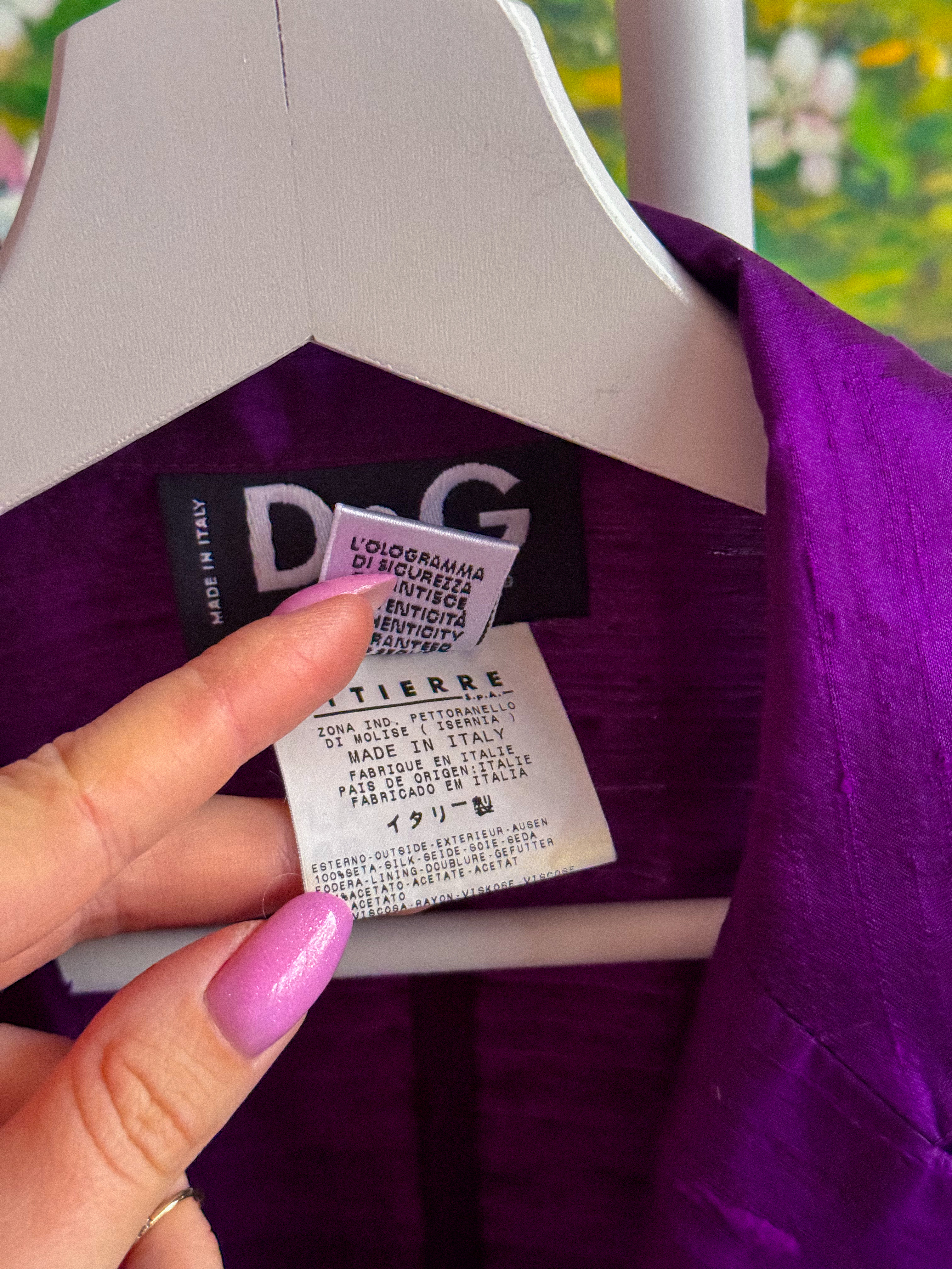 DOLCE & GABBANA šilkinis švarkas