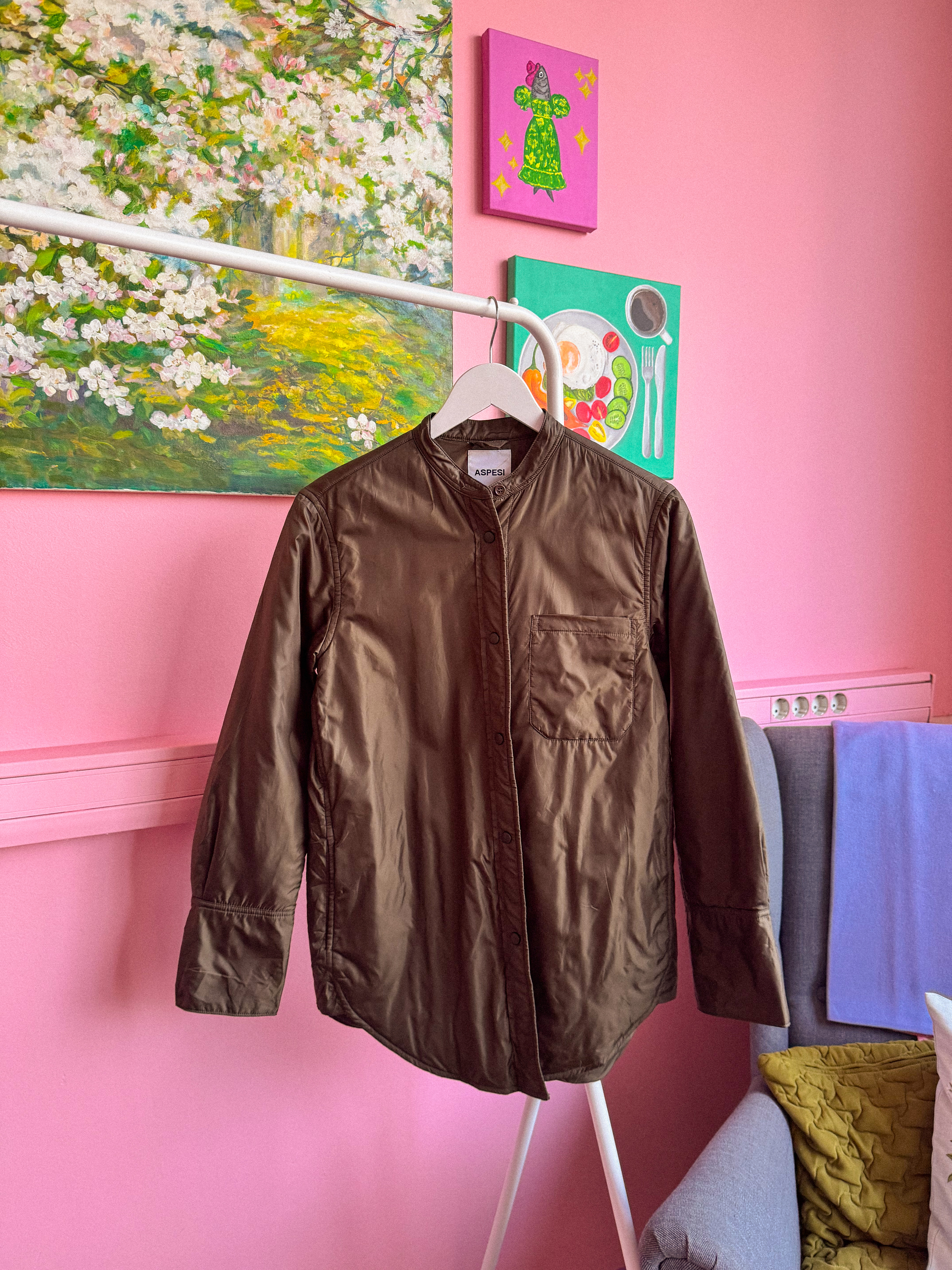 ASPESI chaki spalvos striukė