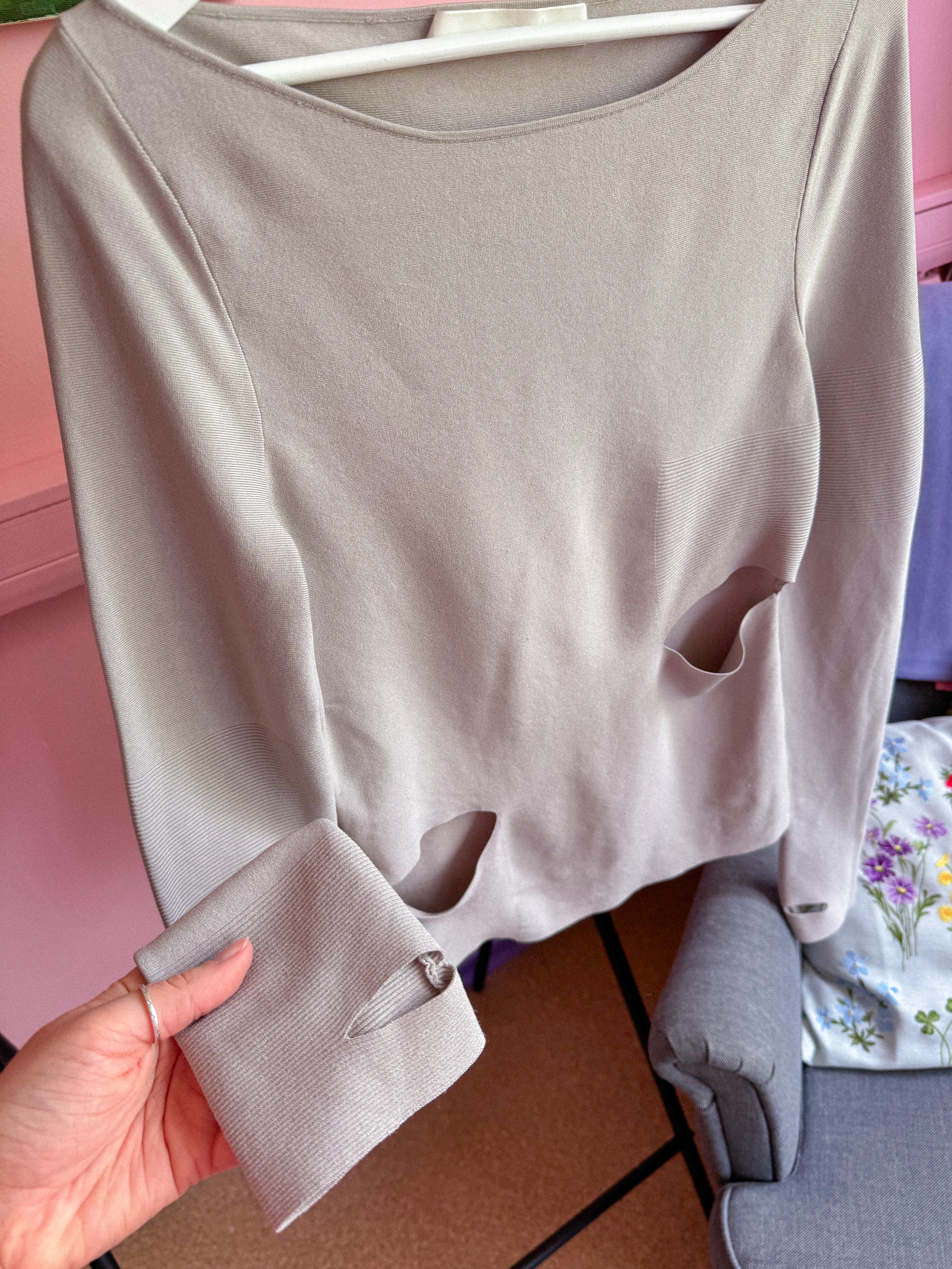 DION LEE išskirtinis megztukas