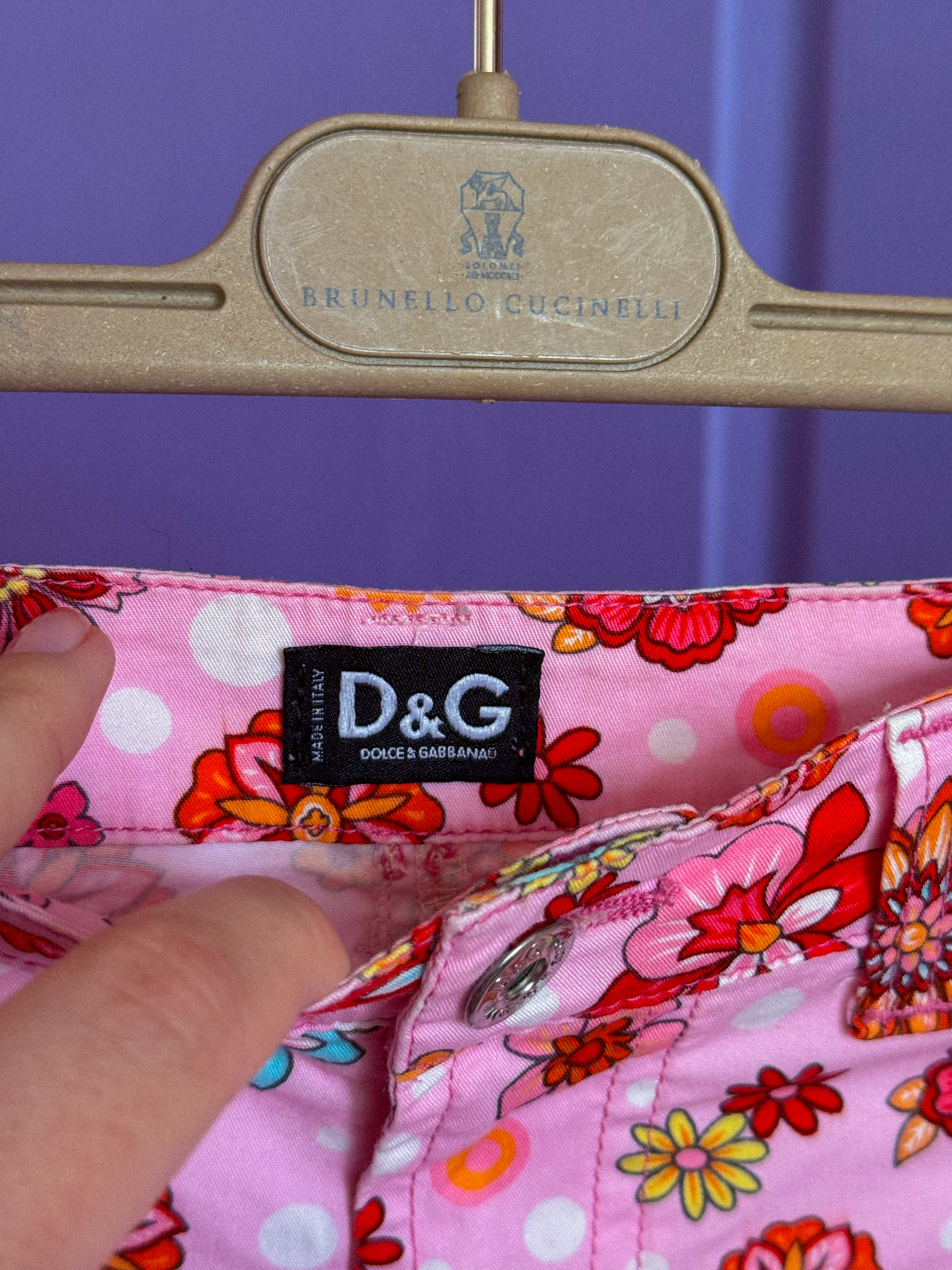 DOLCE & GABBANA vintažiniai šortukai
