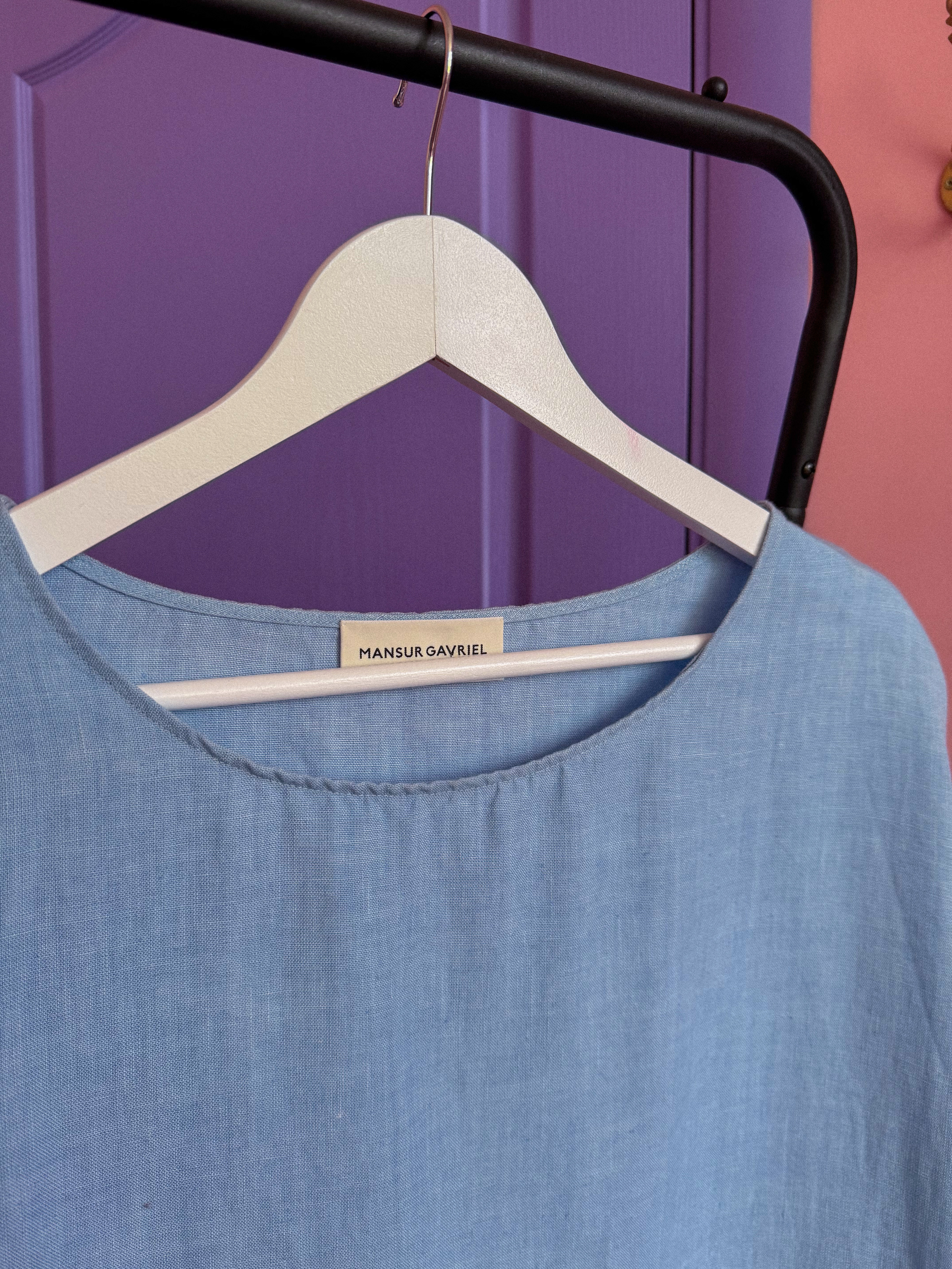 MANSUR GAVRIEL lininė suknelė