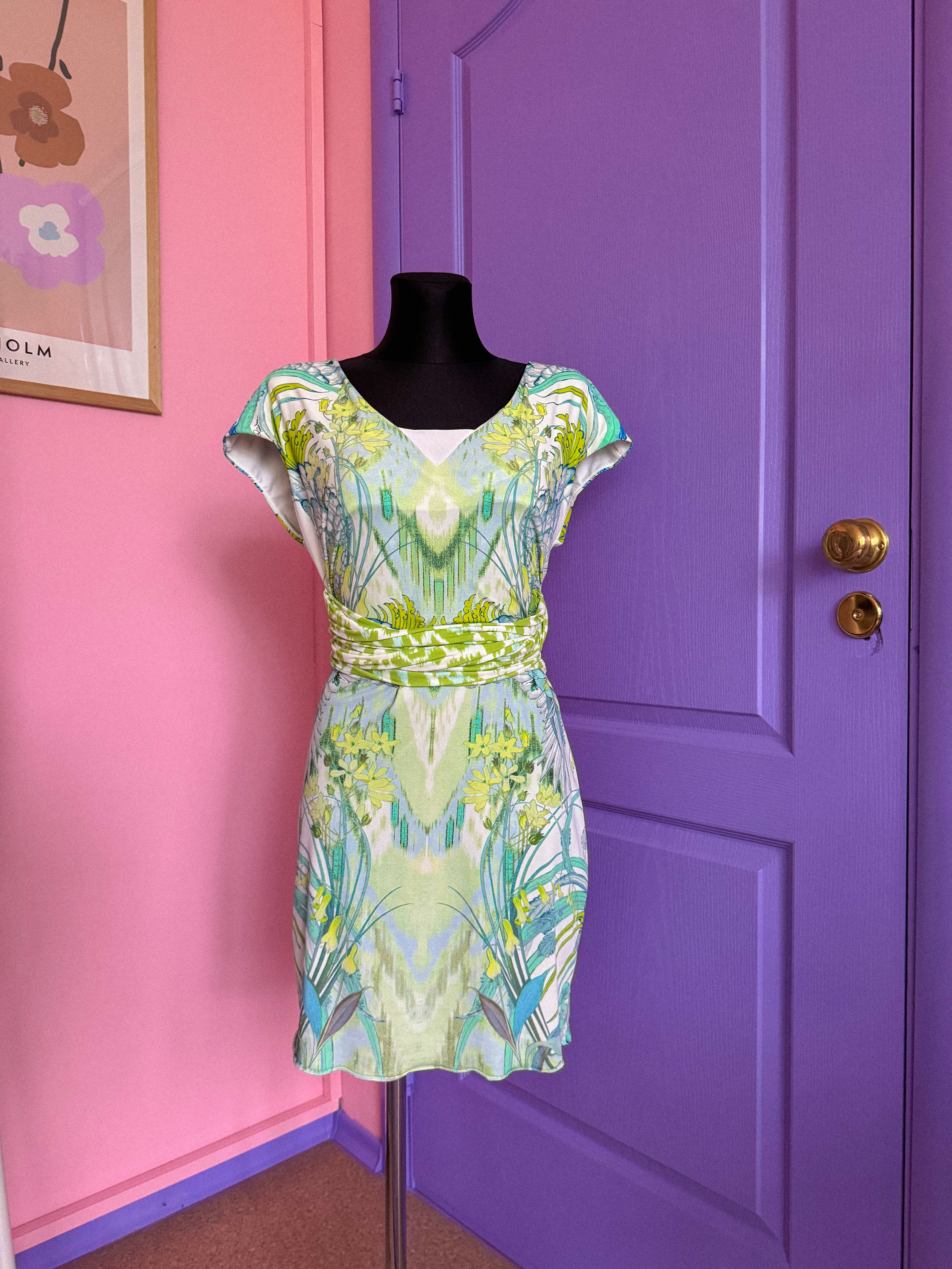 ROBERTO CAVALLI tropikų suknelė