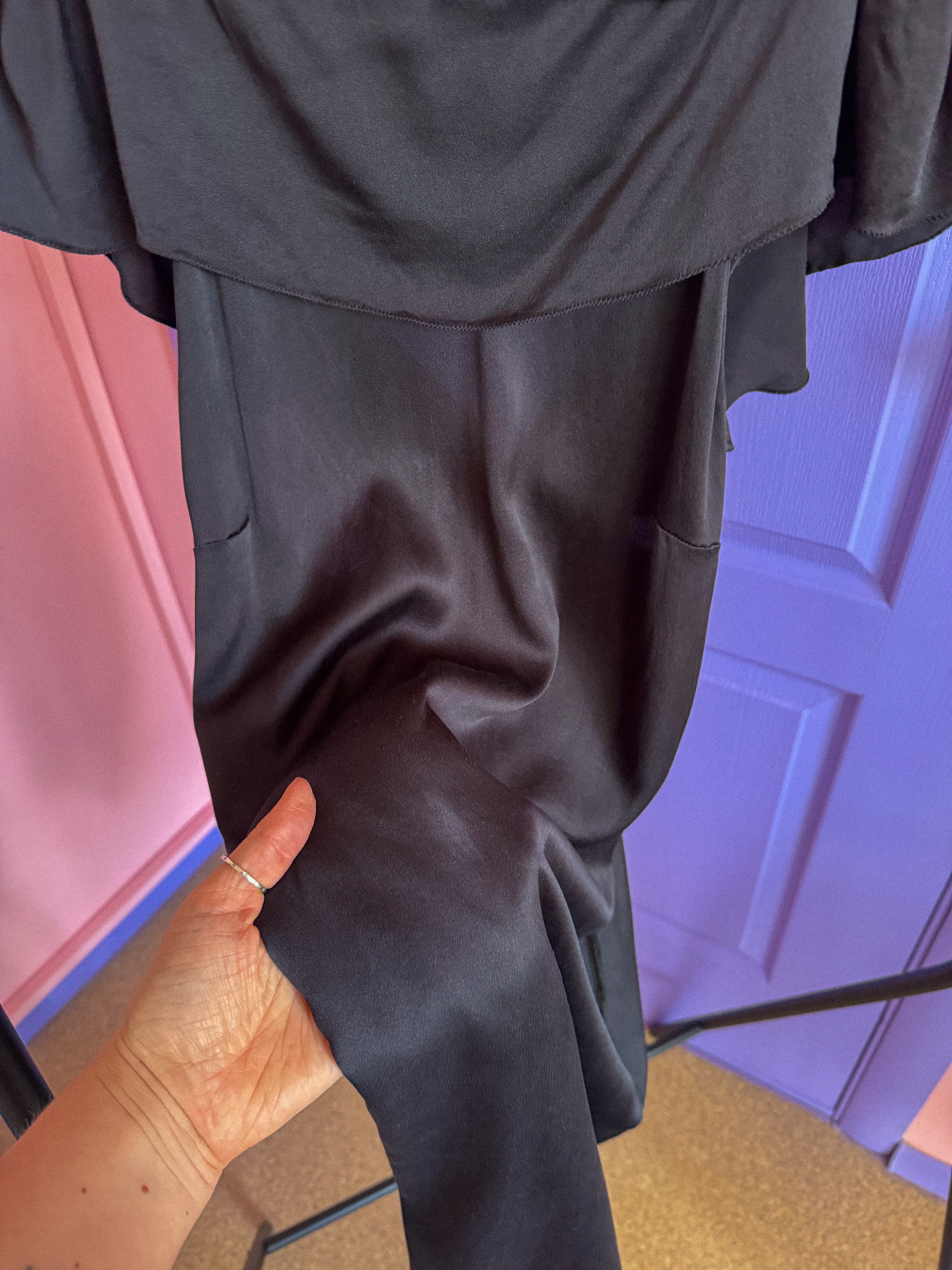 DSQUARED2 šilkinė suknelė