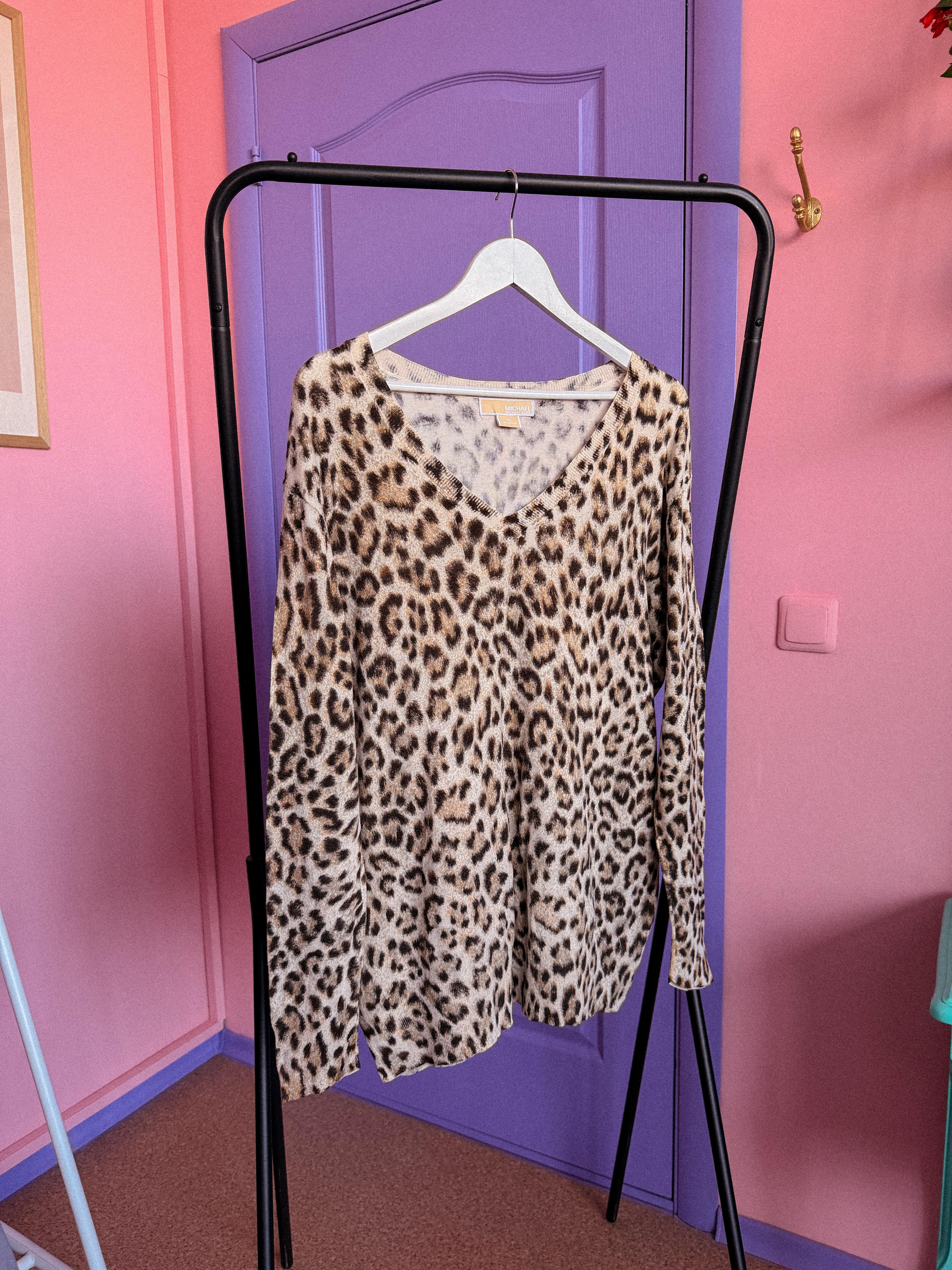 MICHAEL KORS leopardinis megztinis