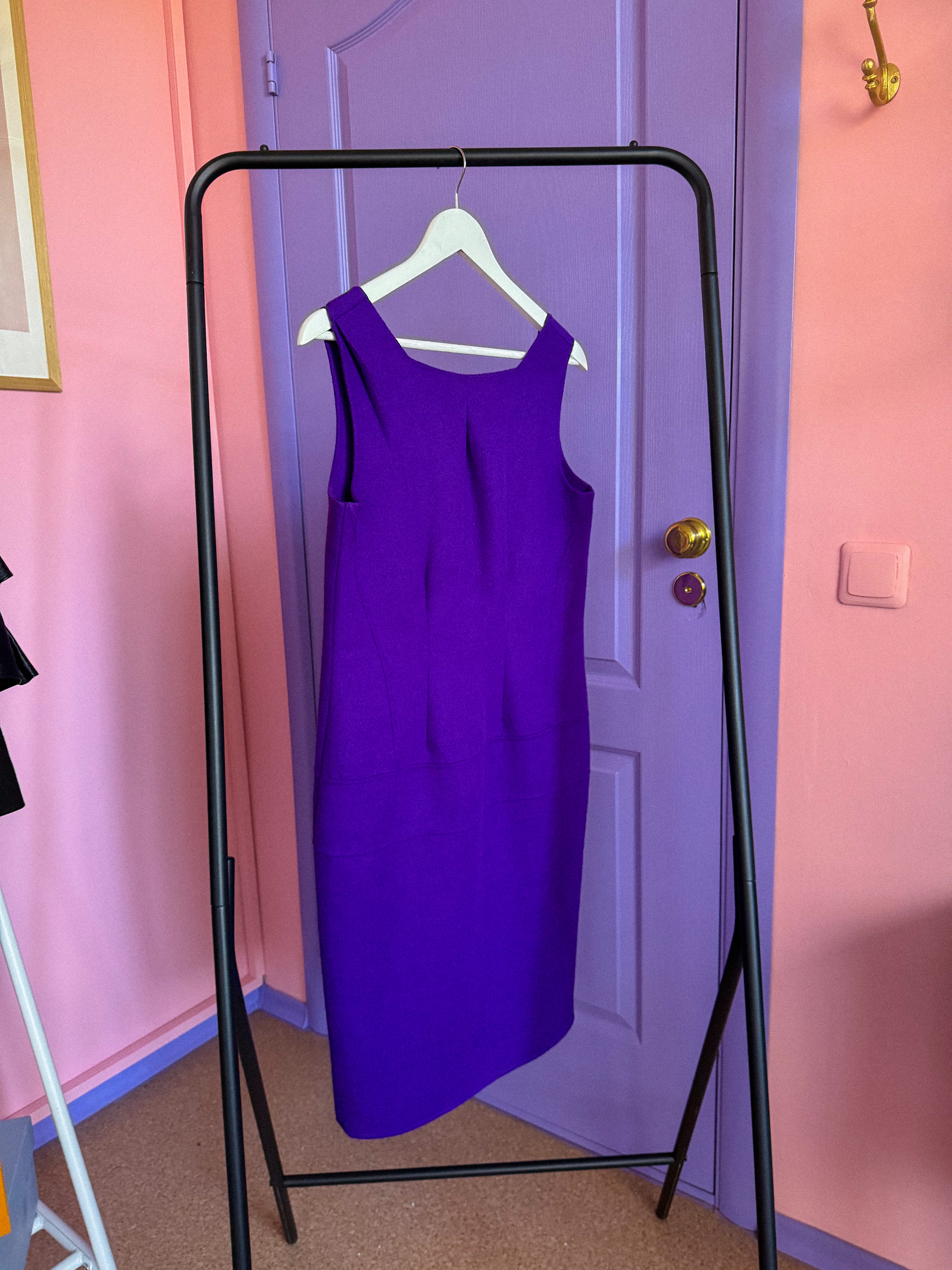 ESCADA violetinis sarafanas