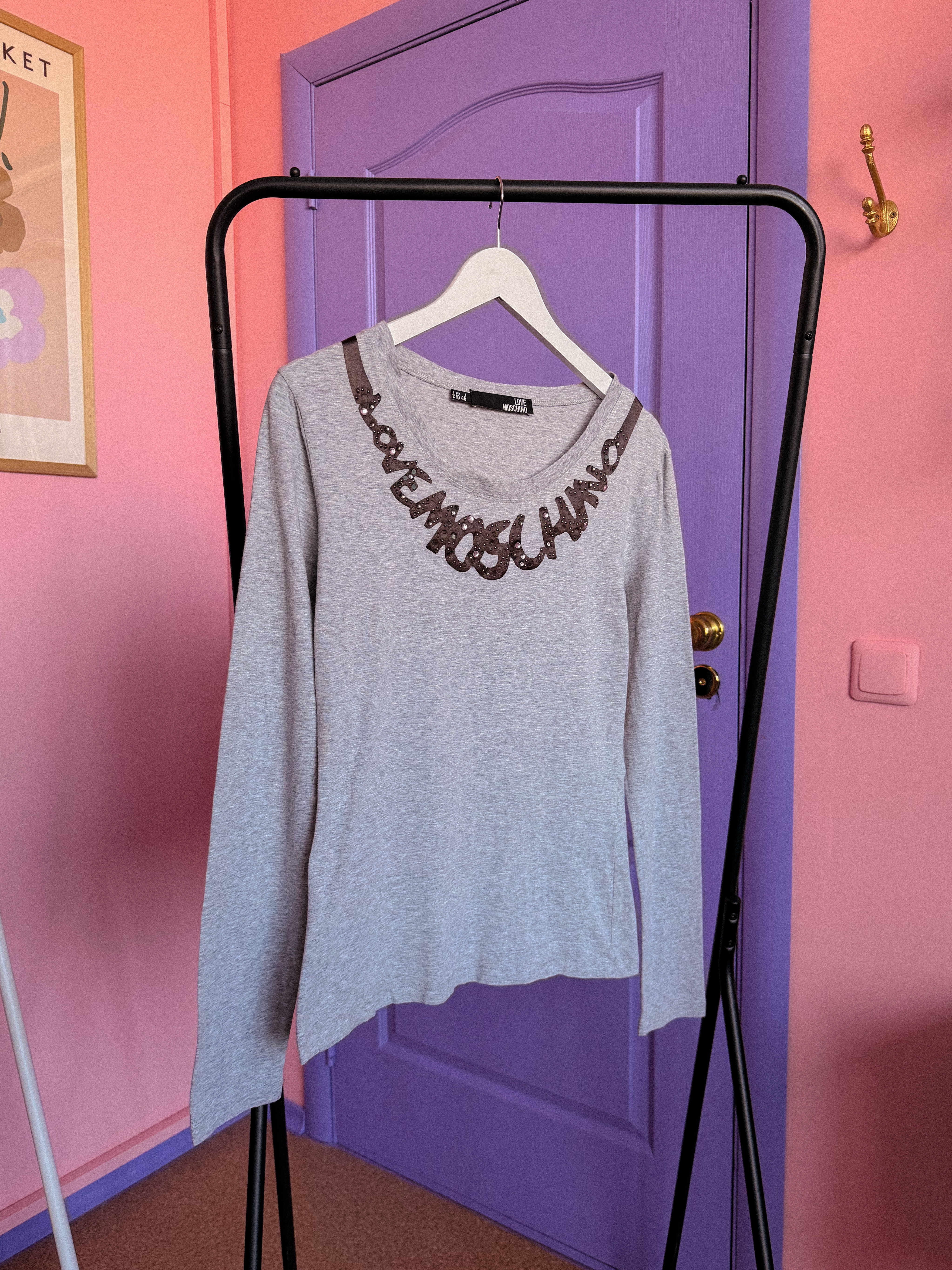 MOSCHINO pilka palaidinė