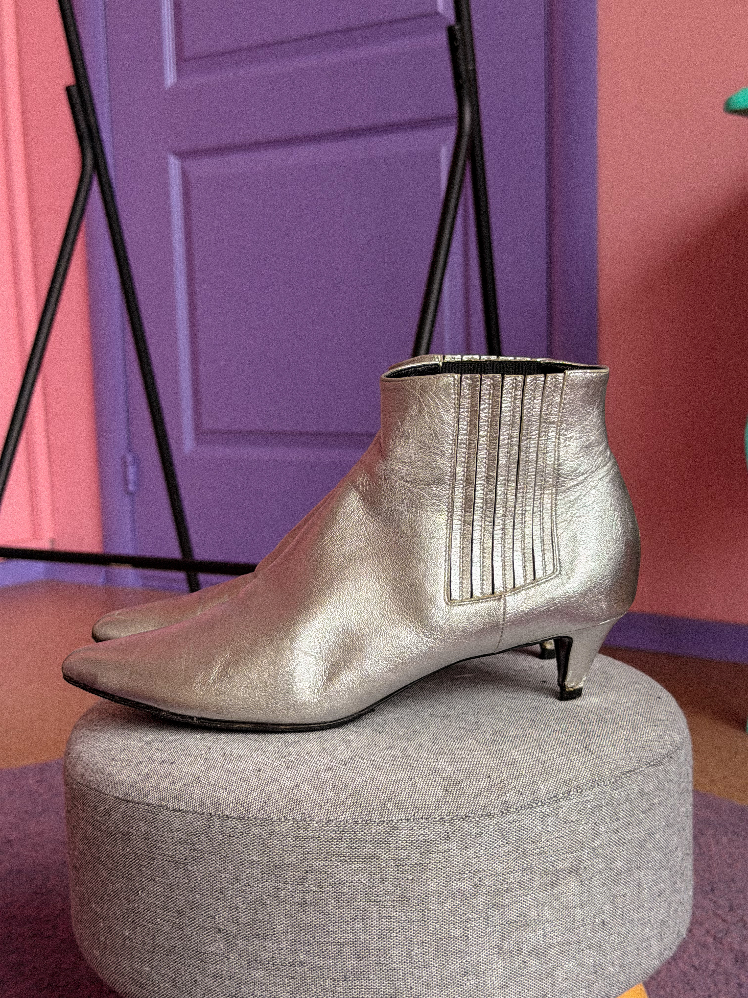 CELINE sidabriniai bateliai