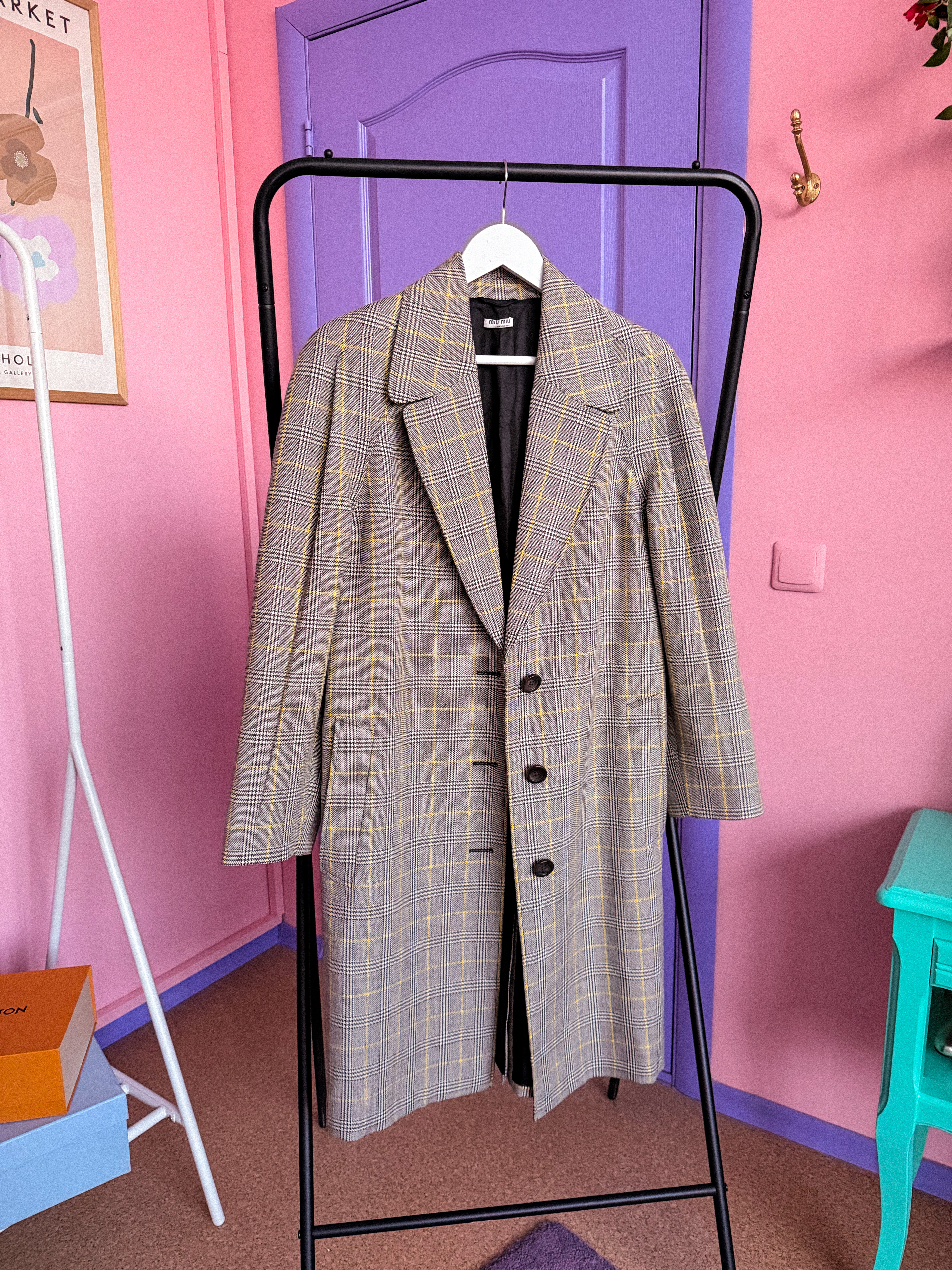 MIU MIU languotas paltas