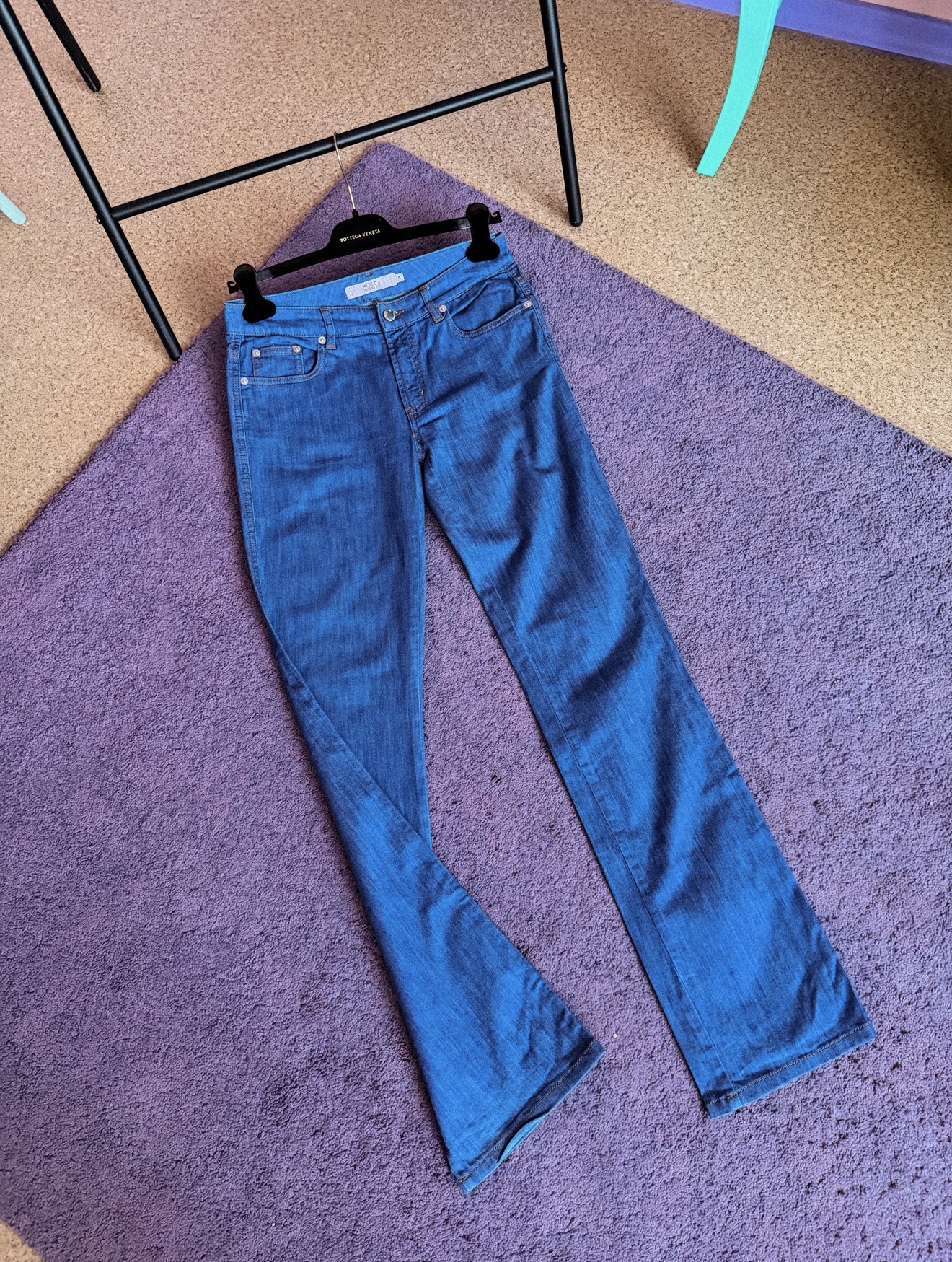 VALENTINO mėlyni džinsai