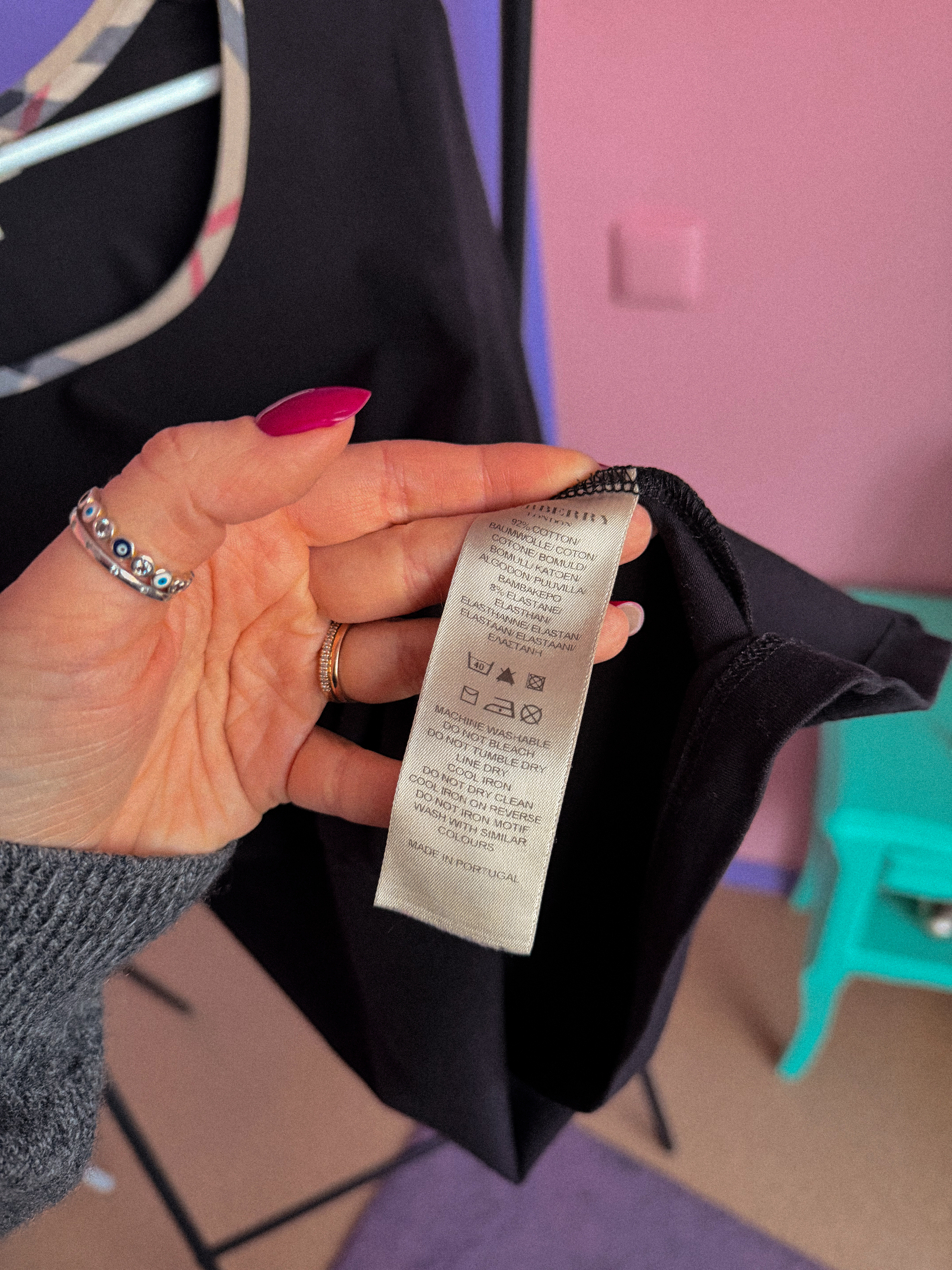 BURBERRY basic palaidinė