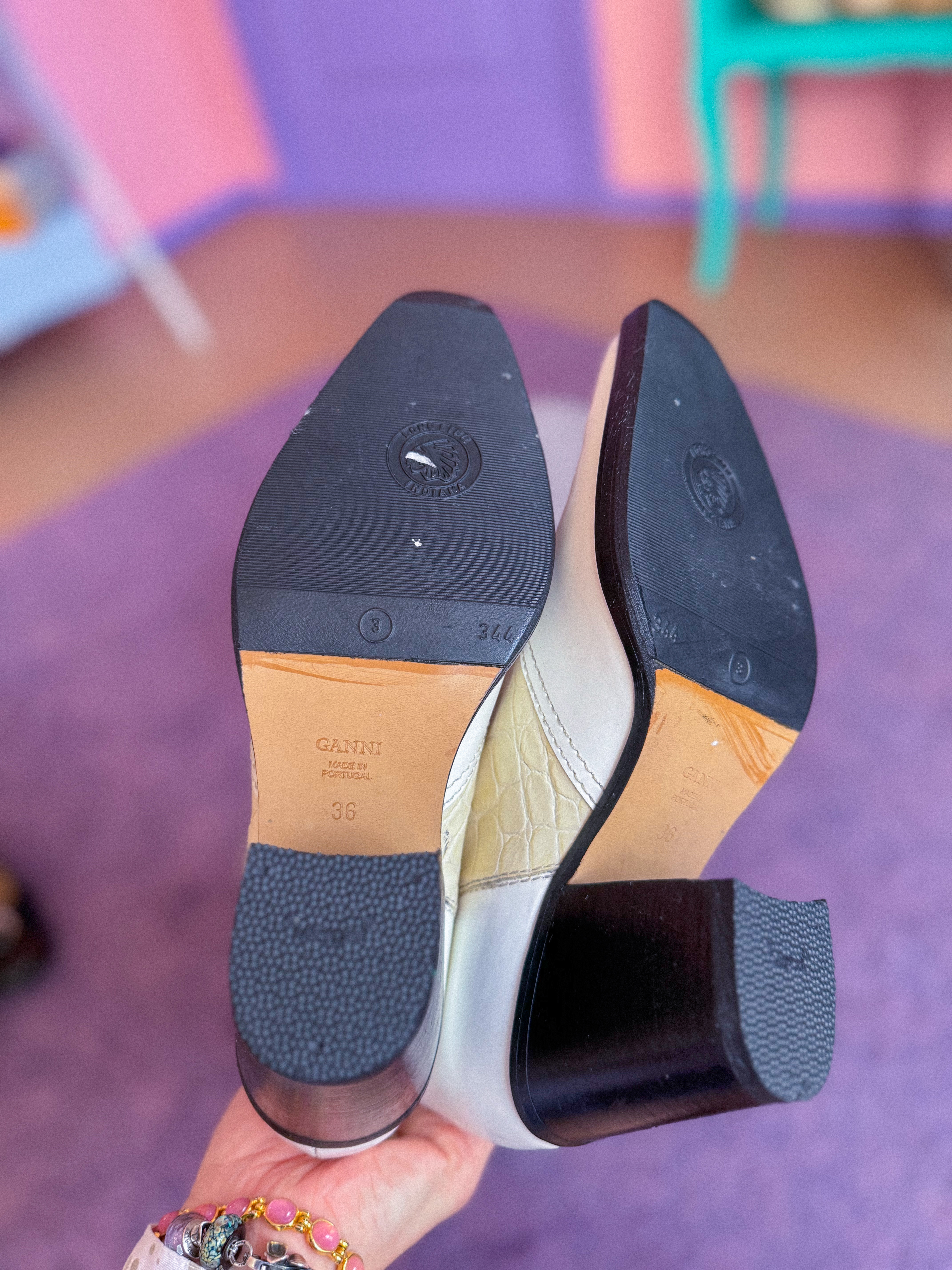 GANNI kaubojiški ilgaauliai