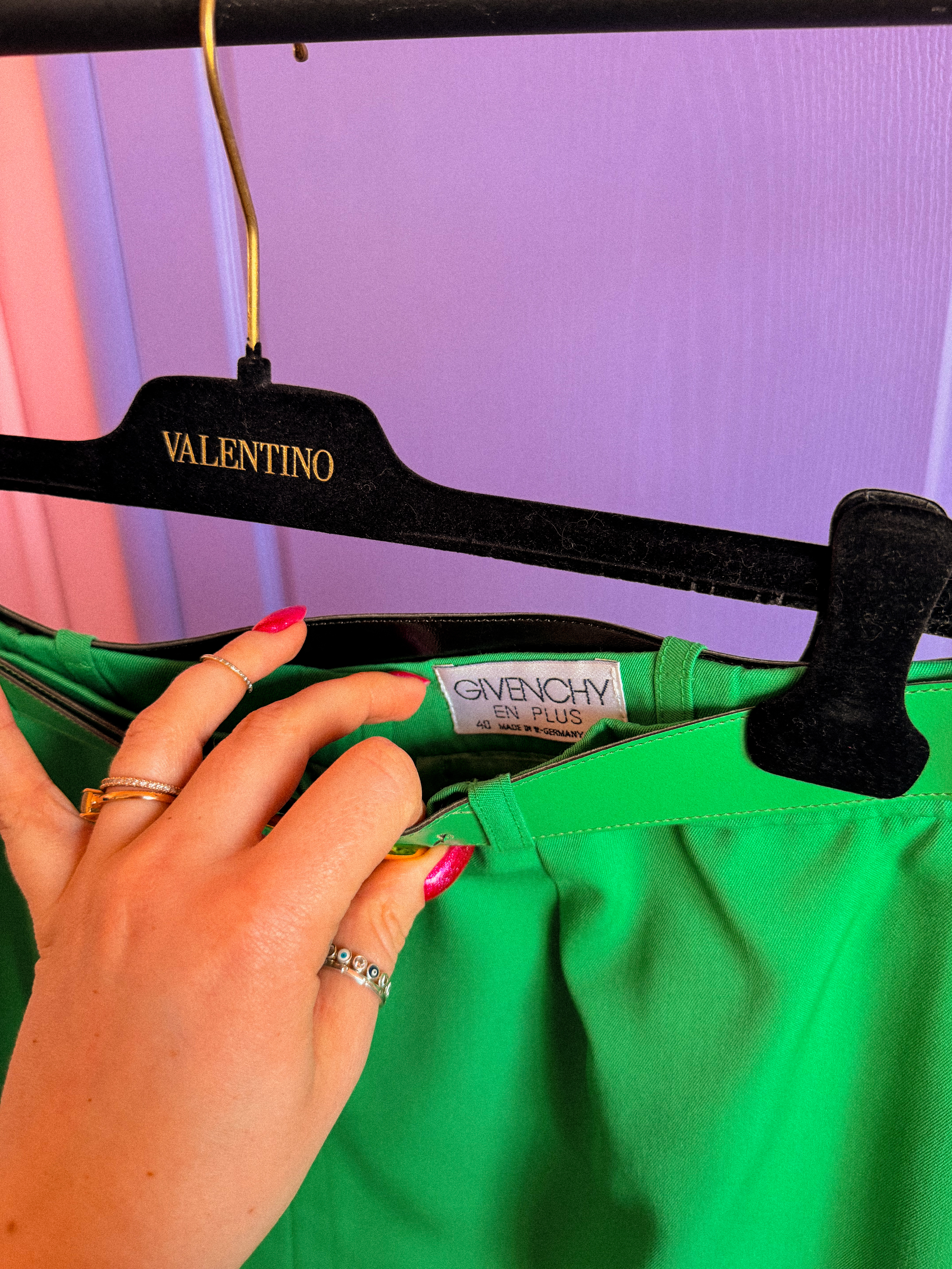 GIVENCHY vilnonis sijonas