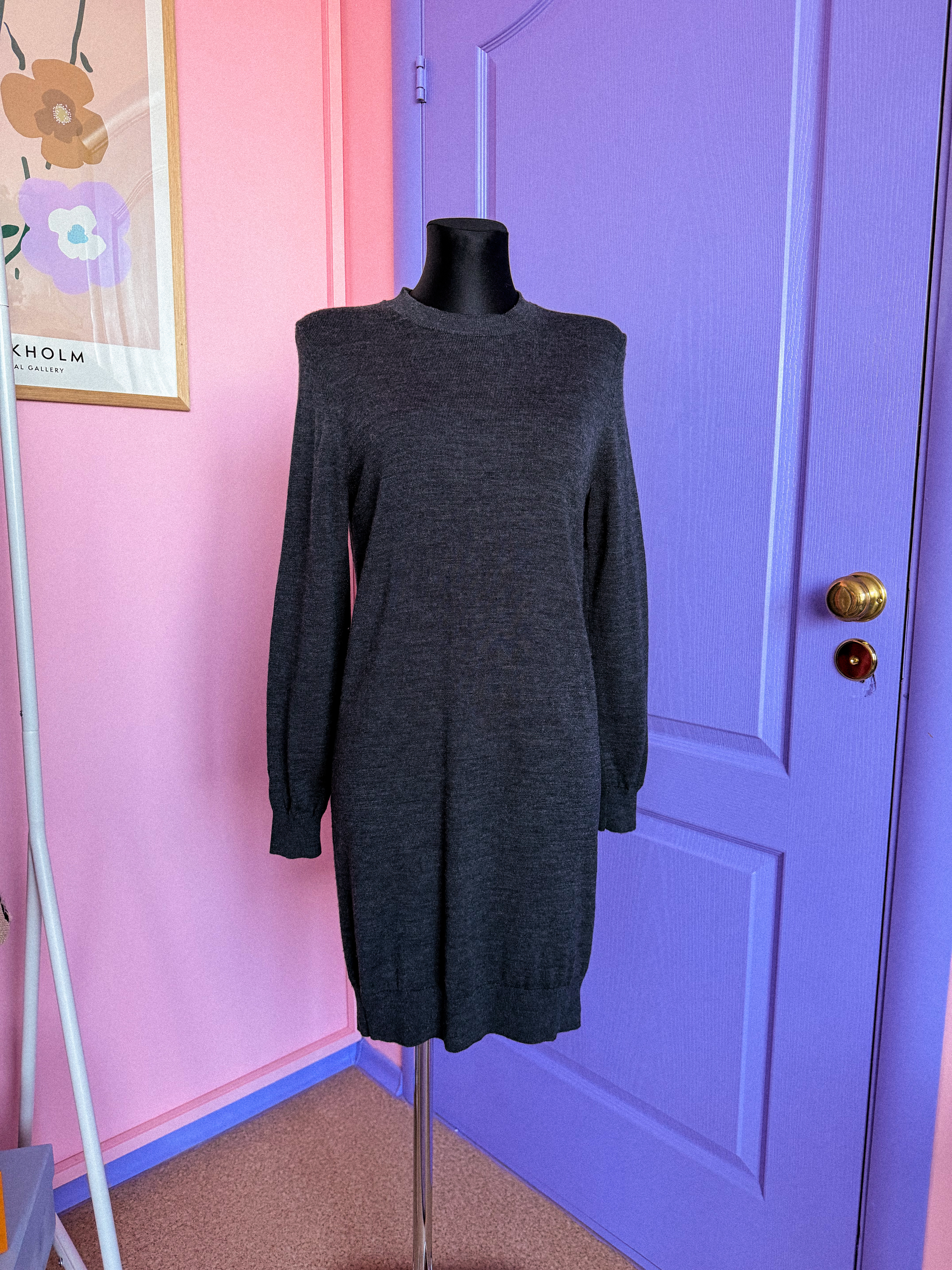 BURBERRY merino vilnos suknelė