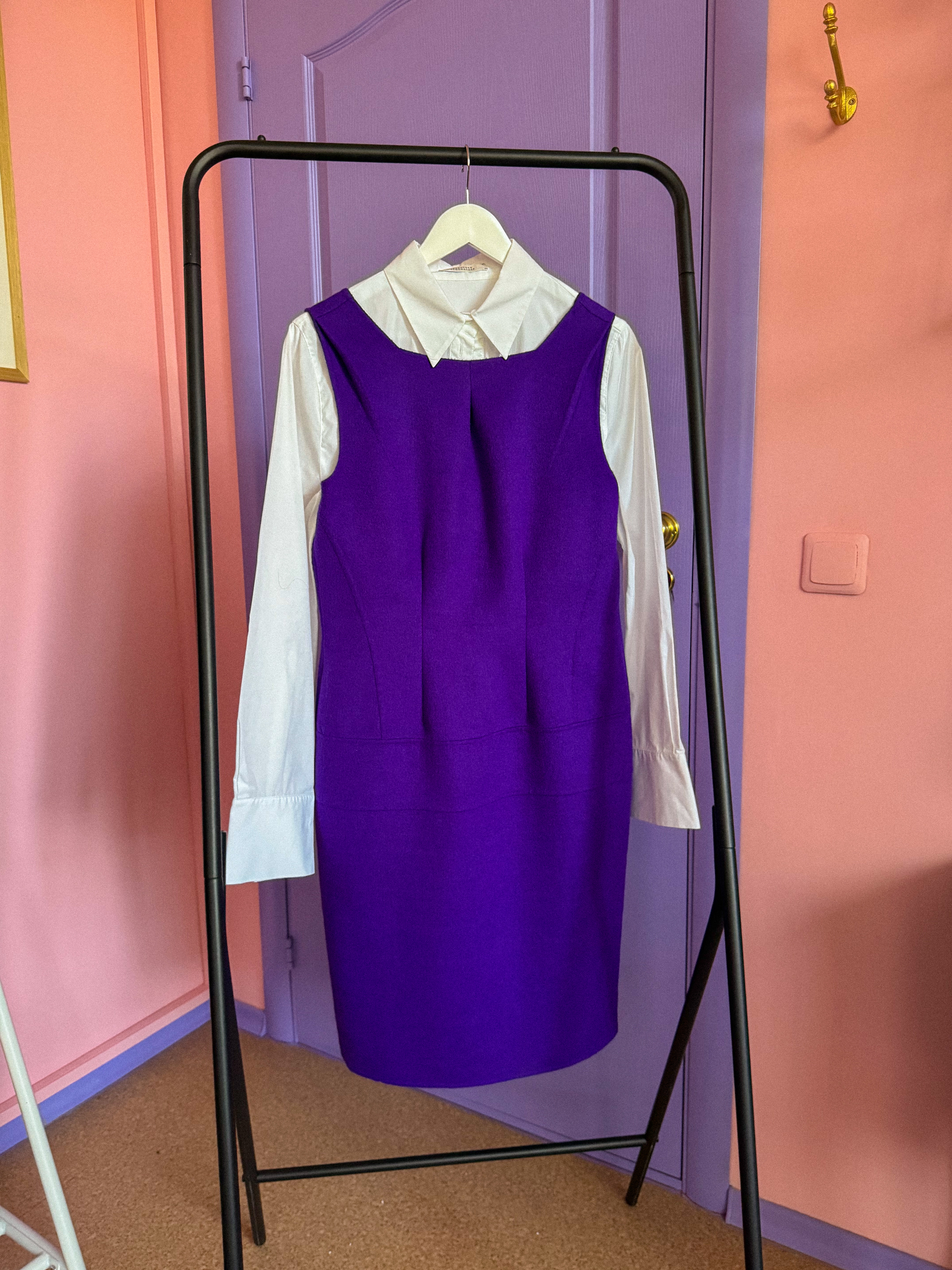 ESCADA violetinis sarafanas