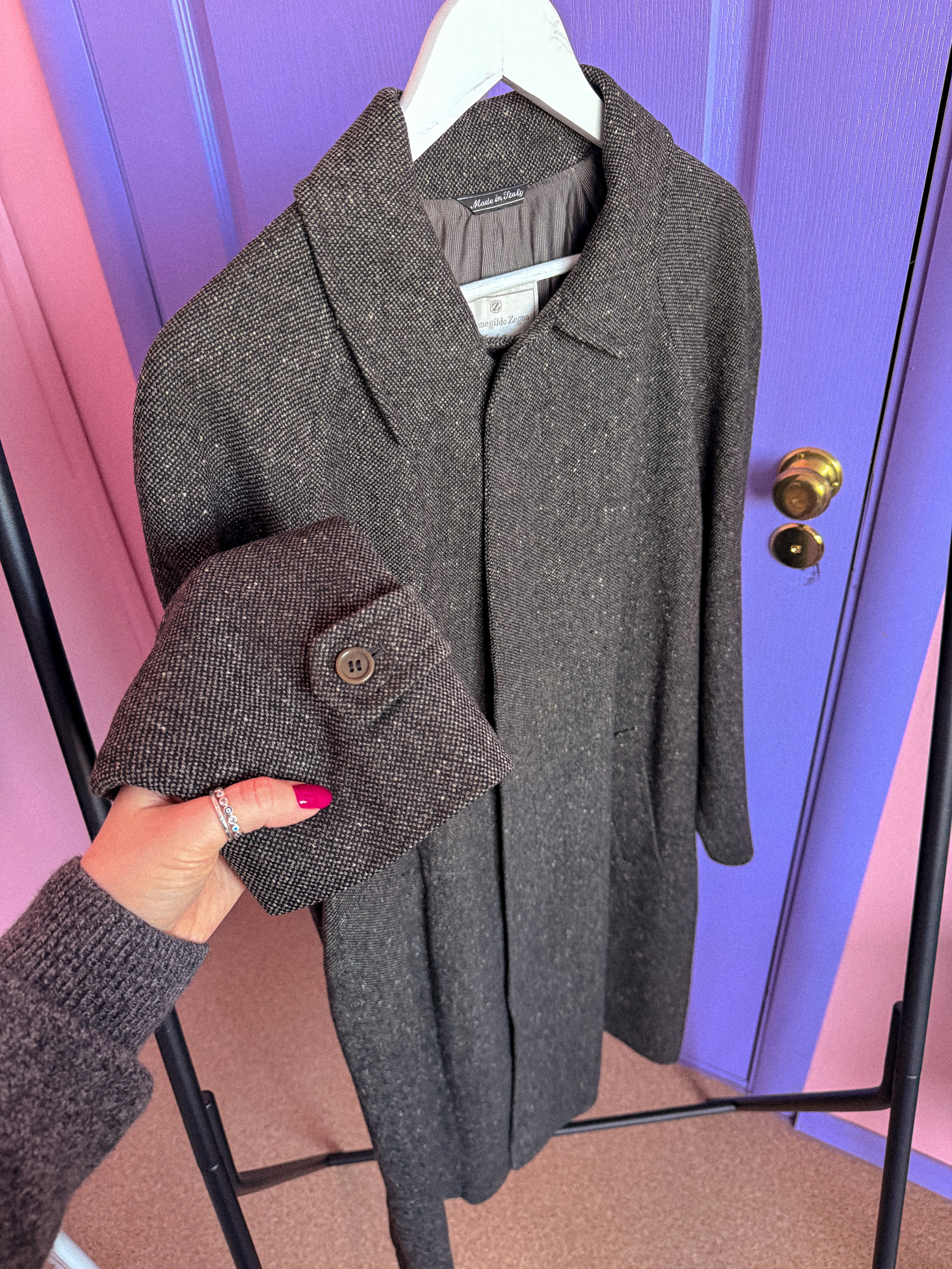 ZEGNA prabangus vilnos paltukas