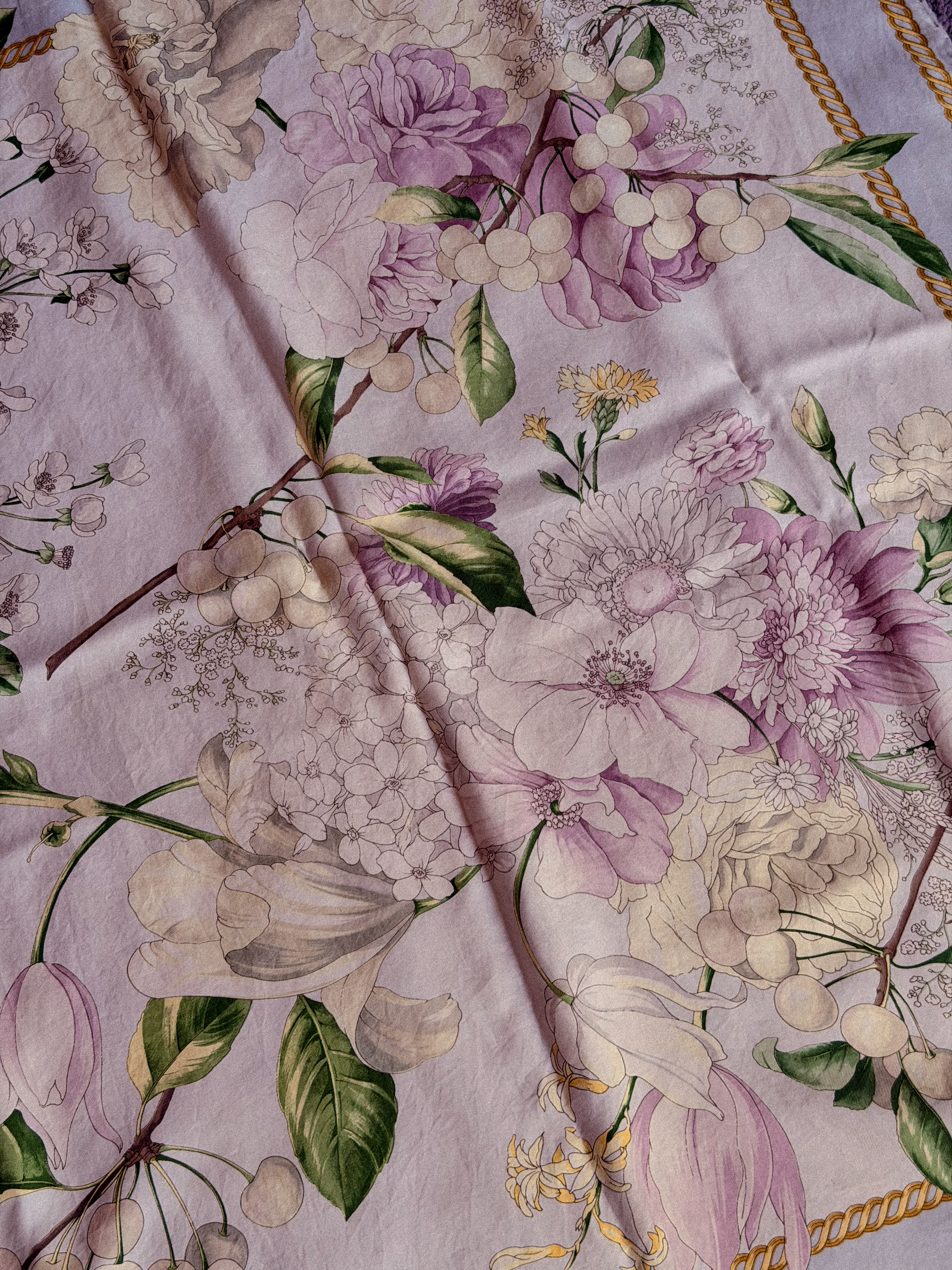 VALENTINO gėlėta skarelė