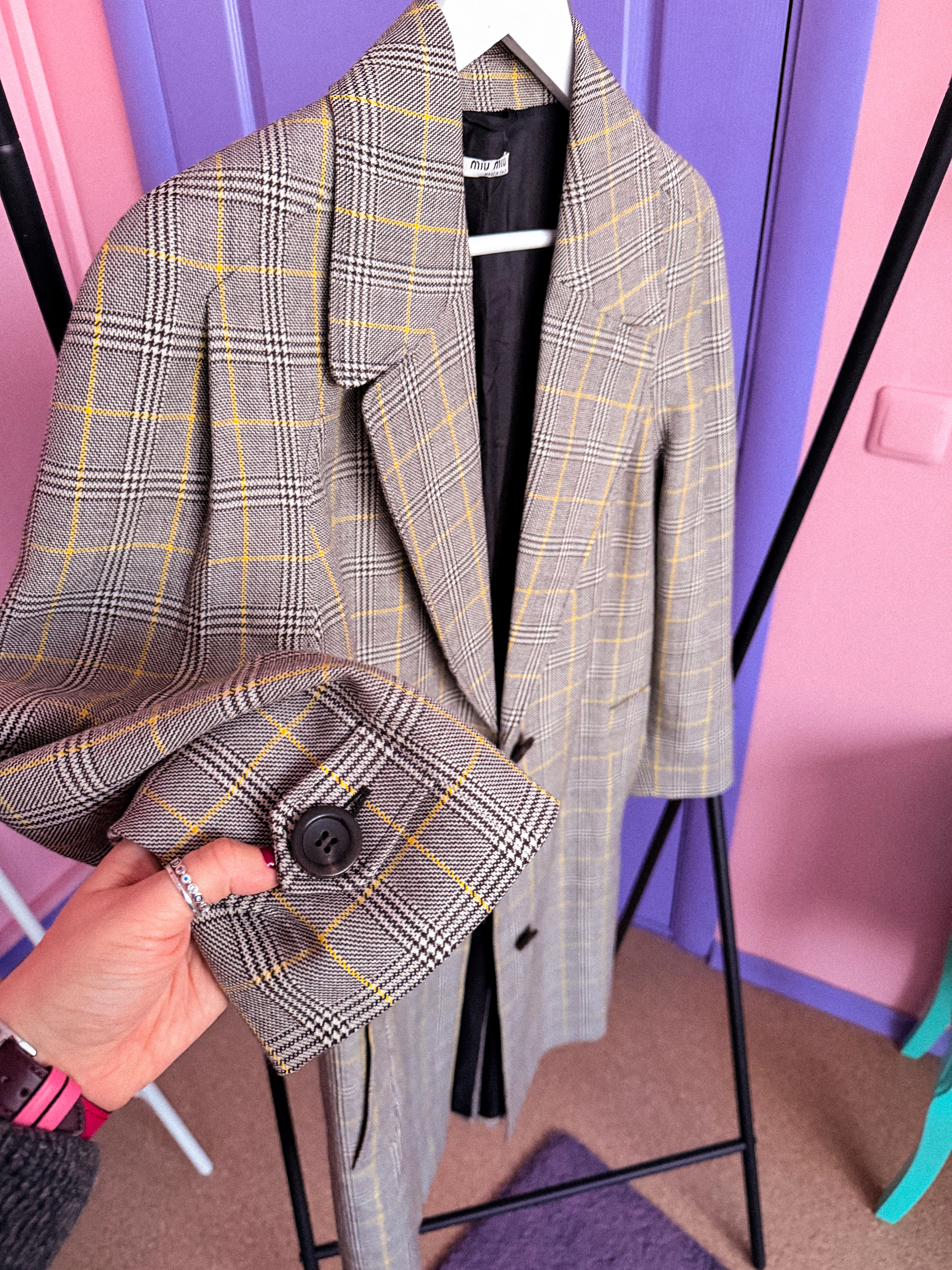 MIU MIU languotas paltas