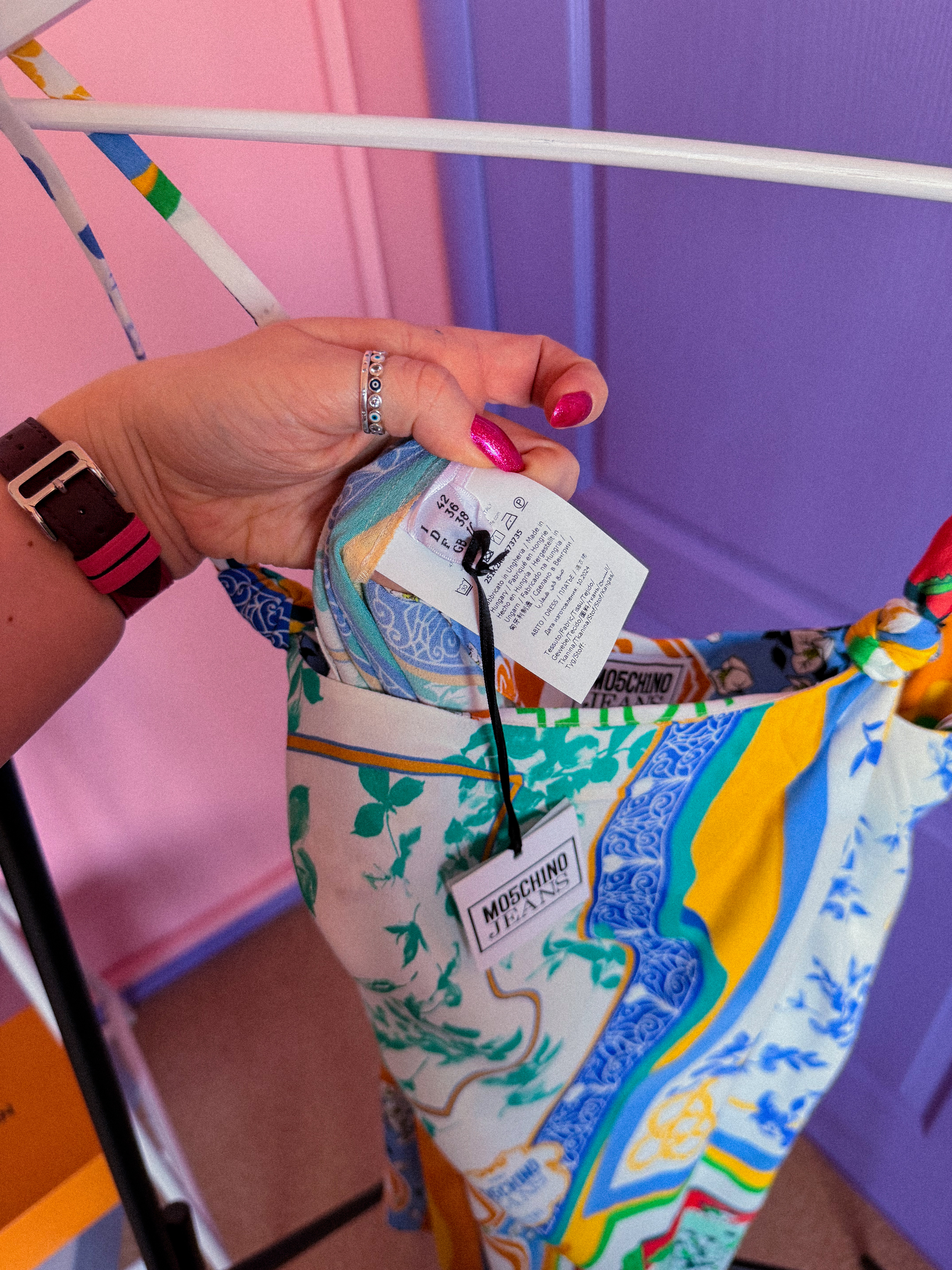 MOSCHINO vasariška suknelė