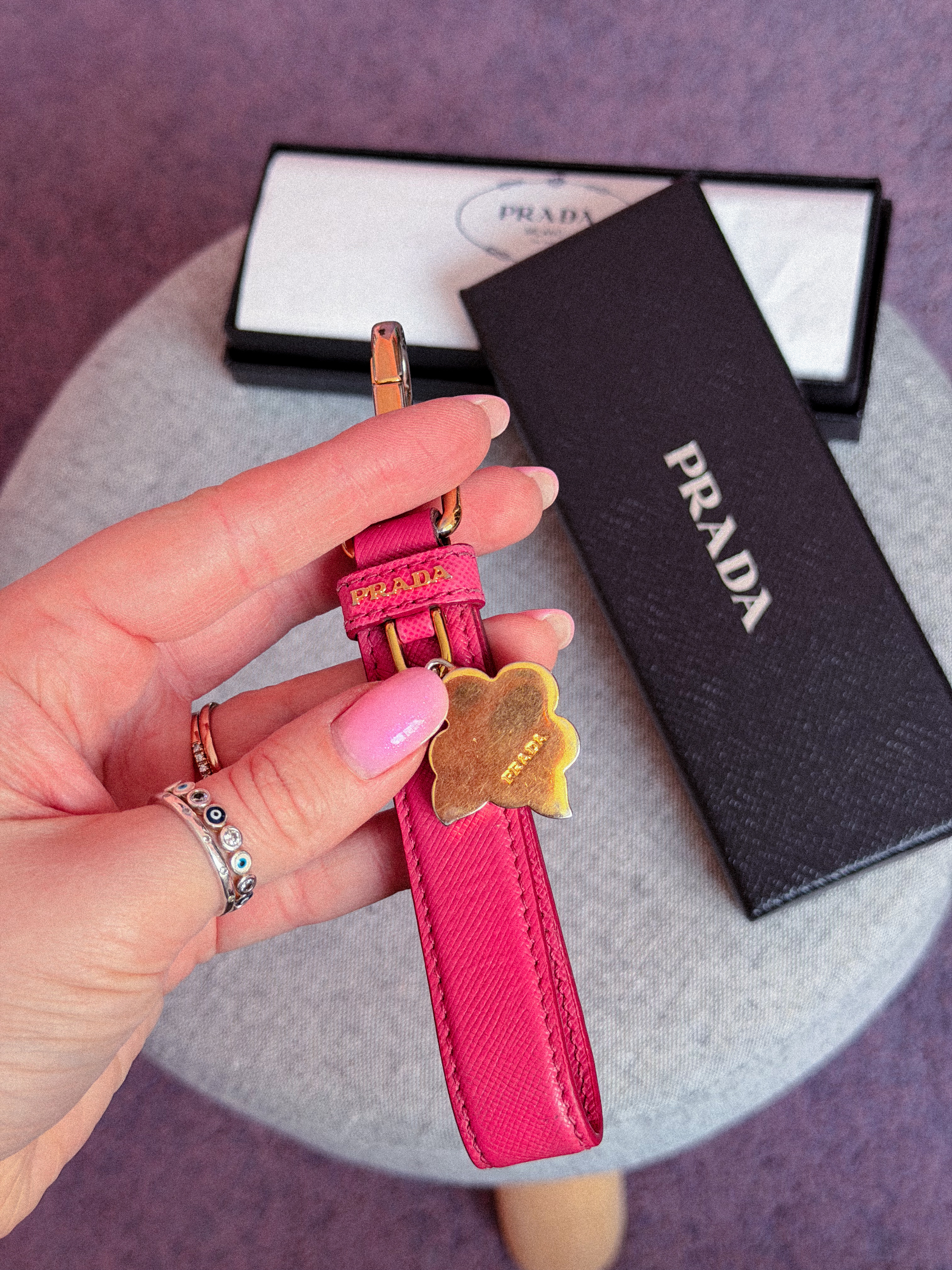 PRADA raktų pakabukas