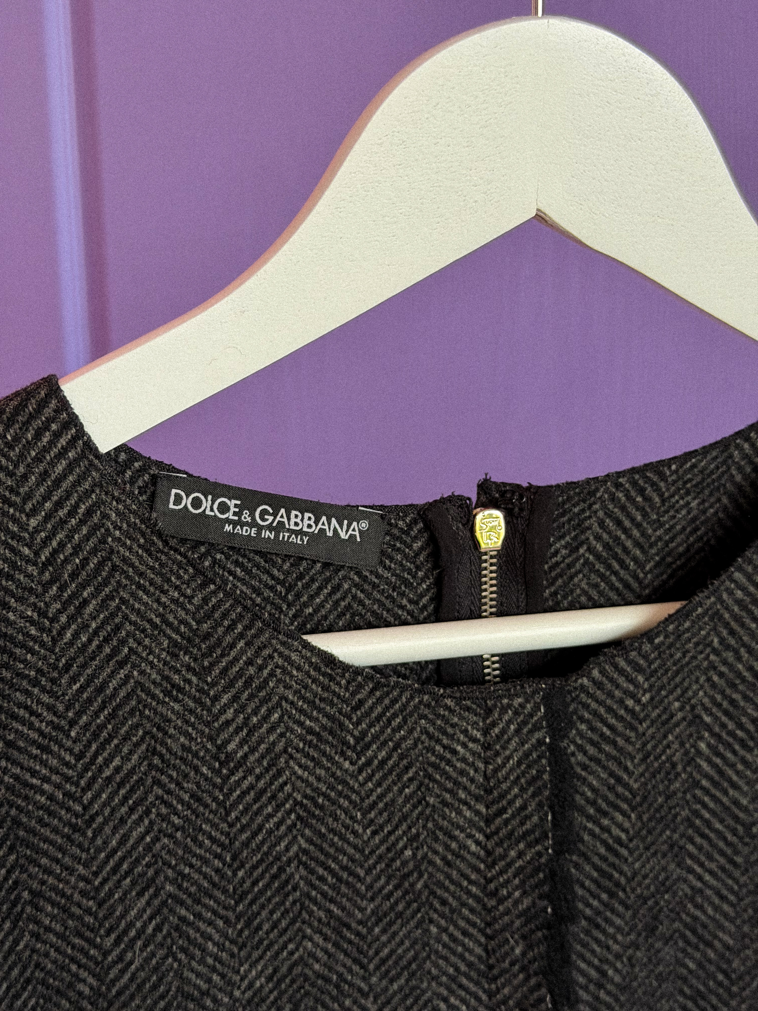 DOLCE & GABBANA tvido sarafanas