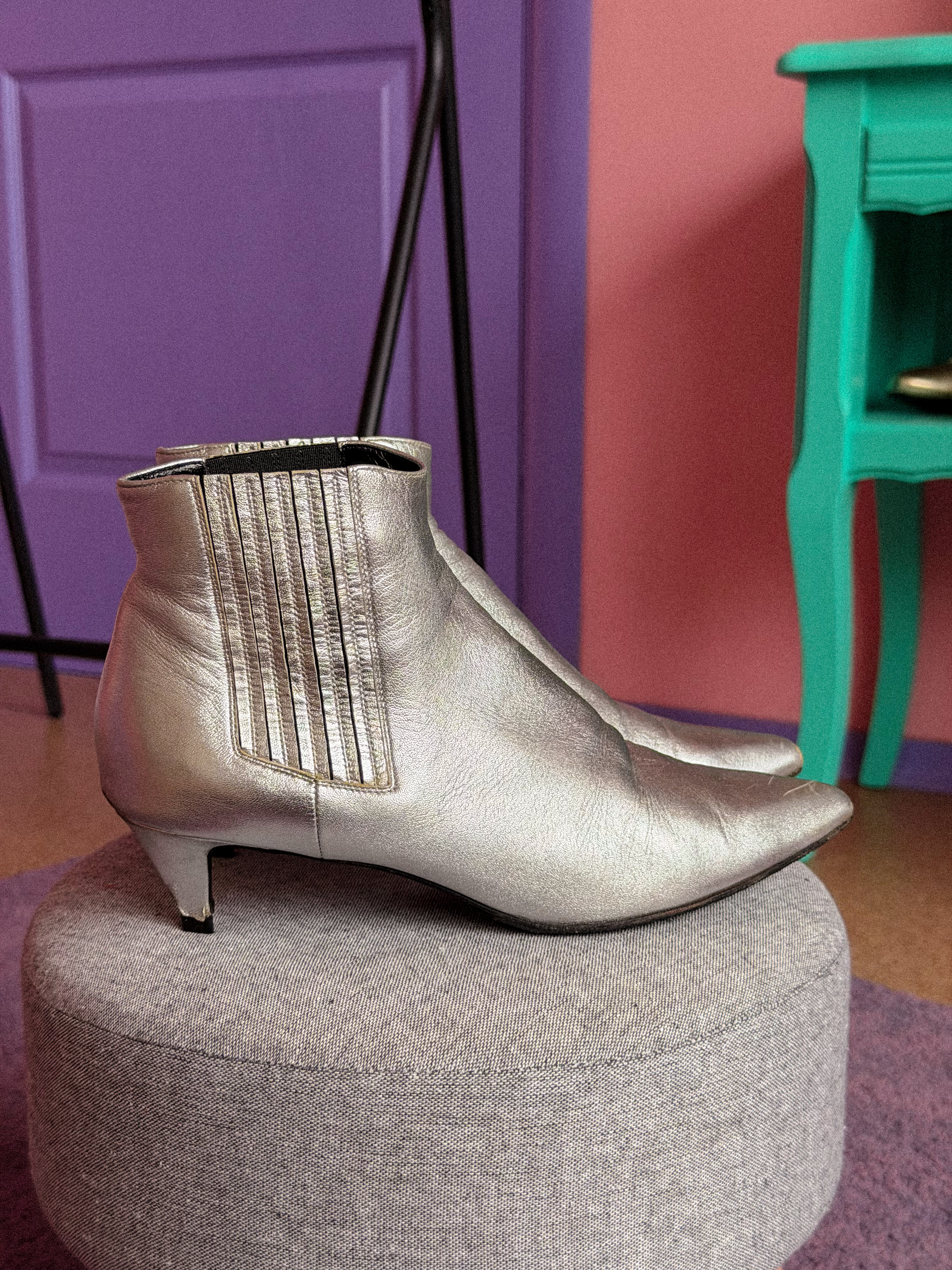 CELINE sidabriniai bateliai