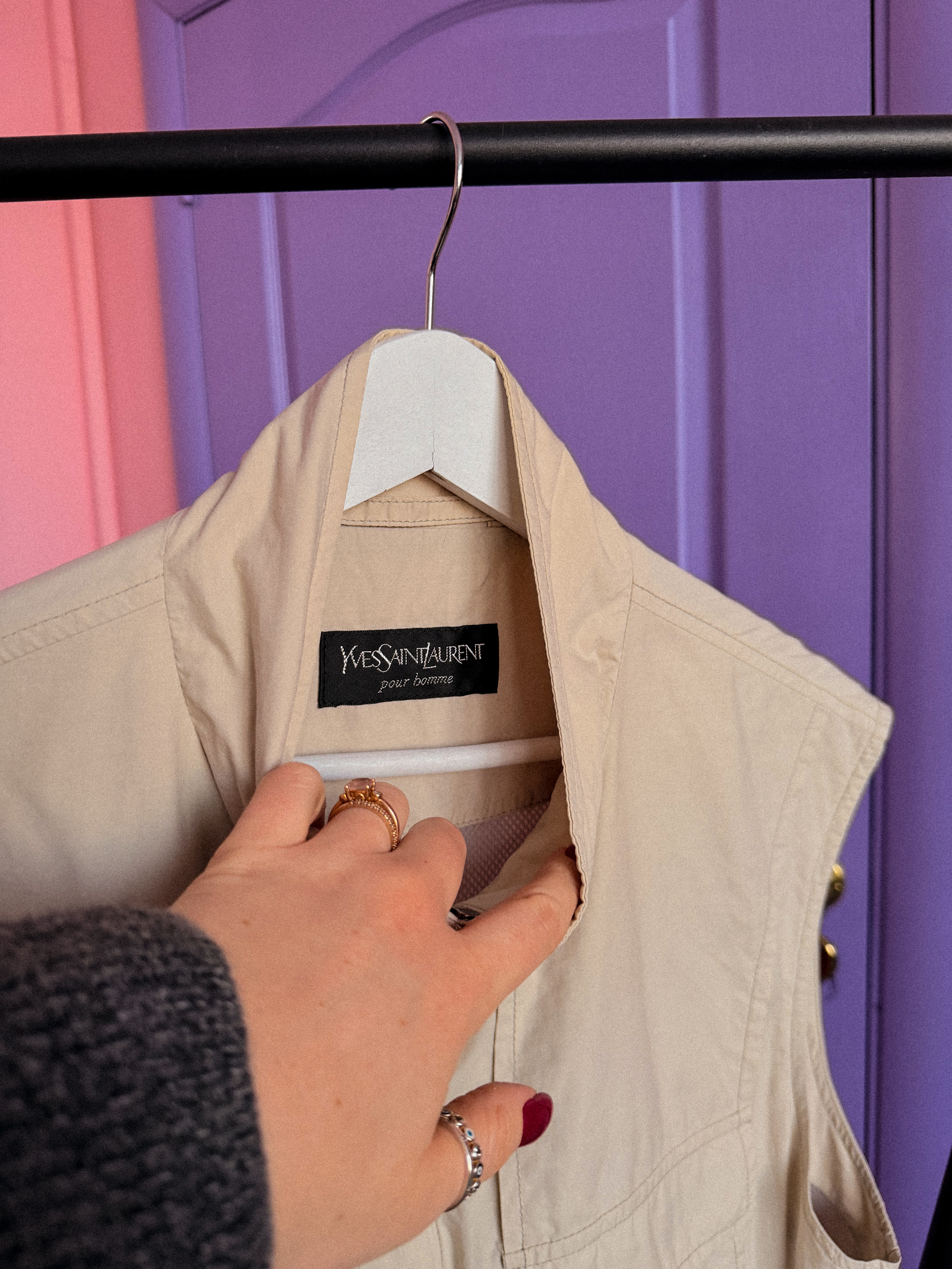 YVES SAINT LAURENT vintažinė liemenė