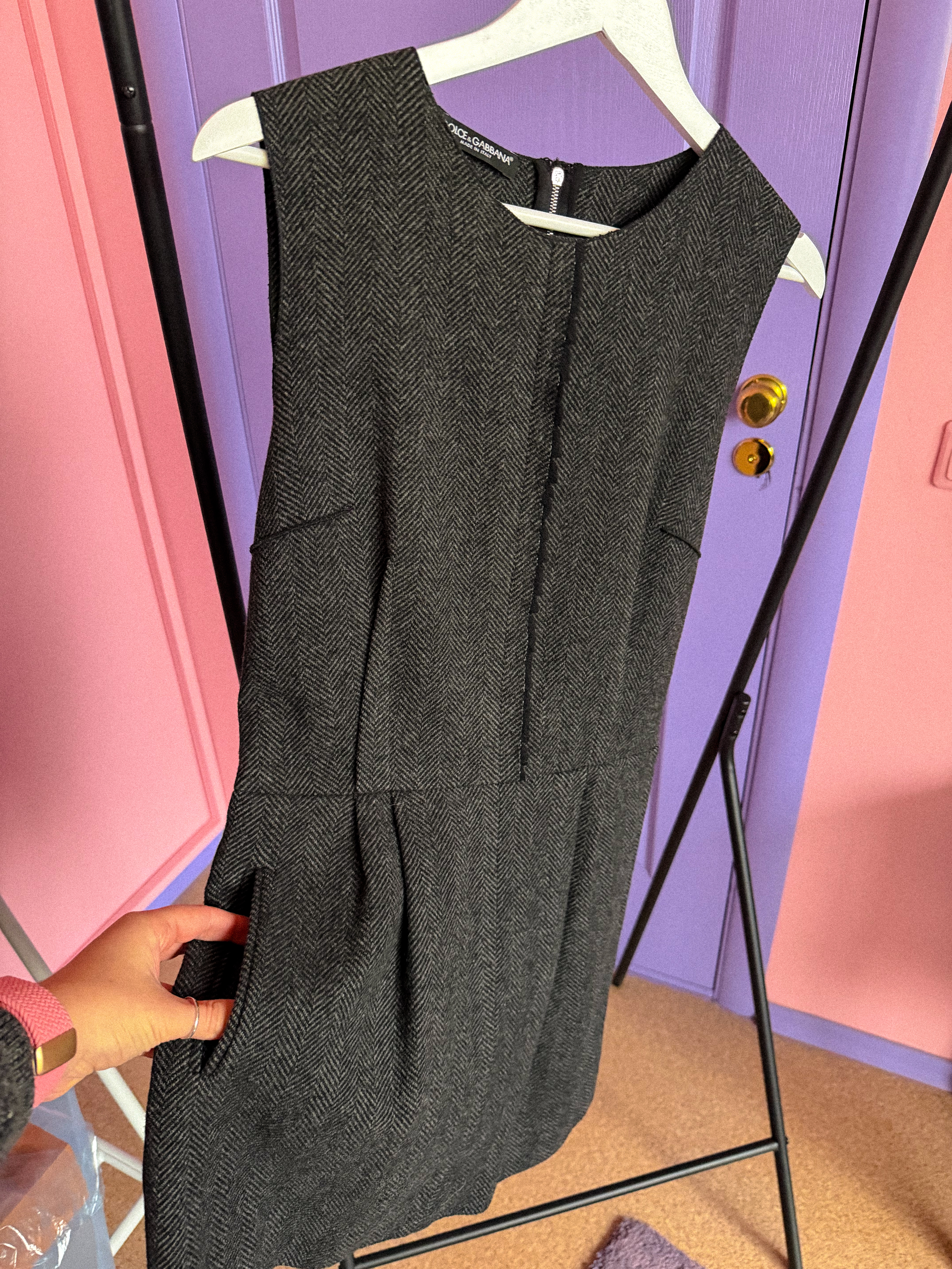 DOLCE & GABBANA tvido sarafanas