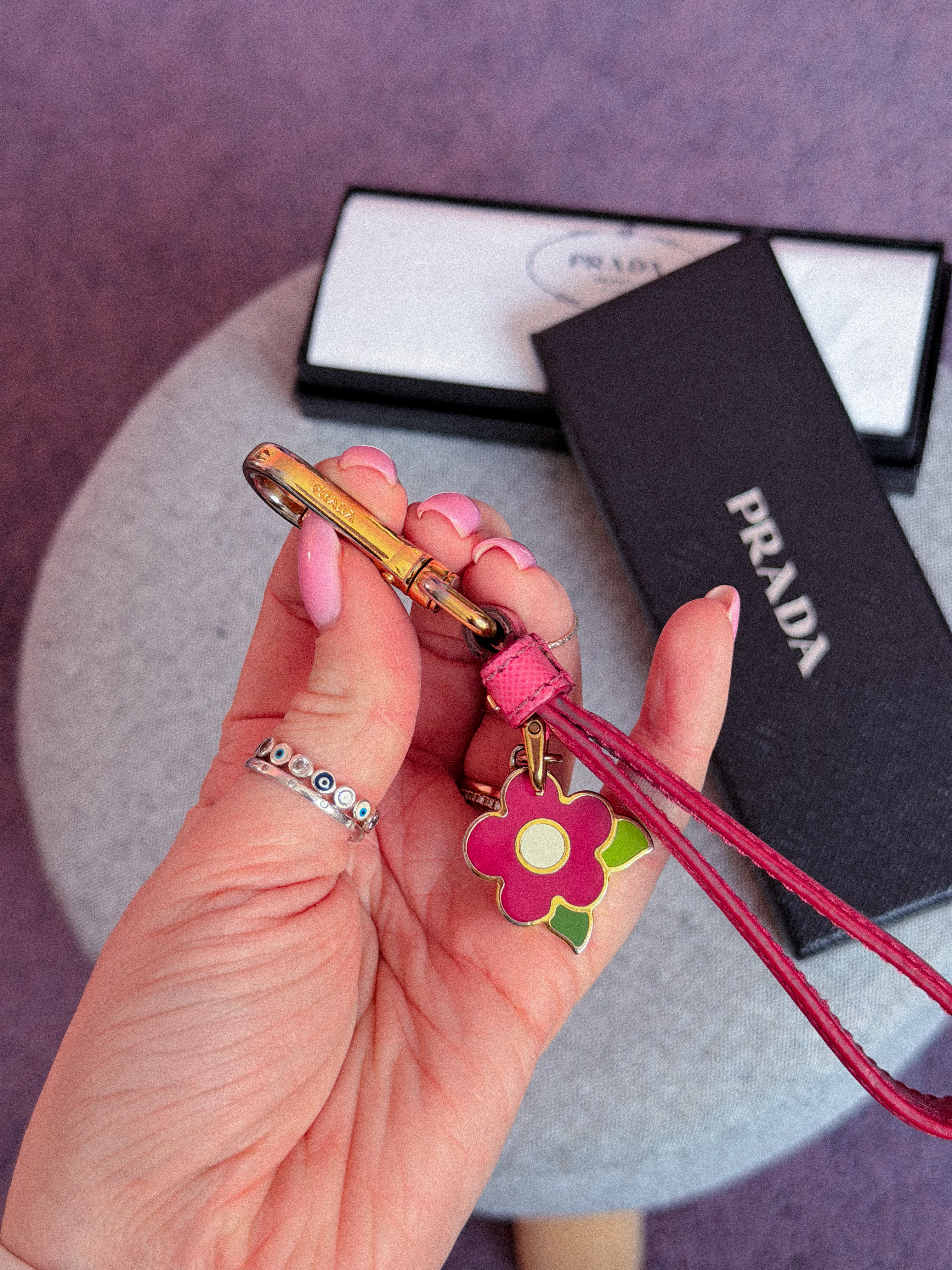 PRADA raktų pakabukas