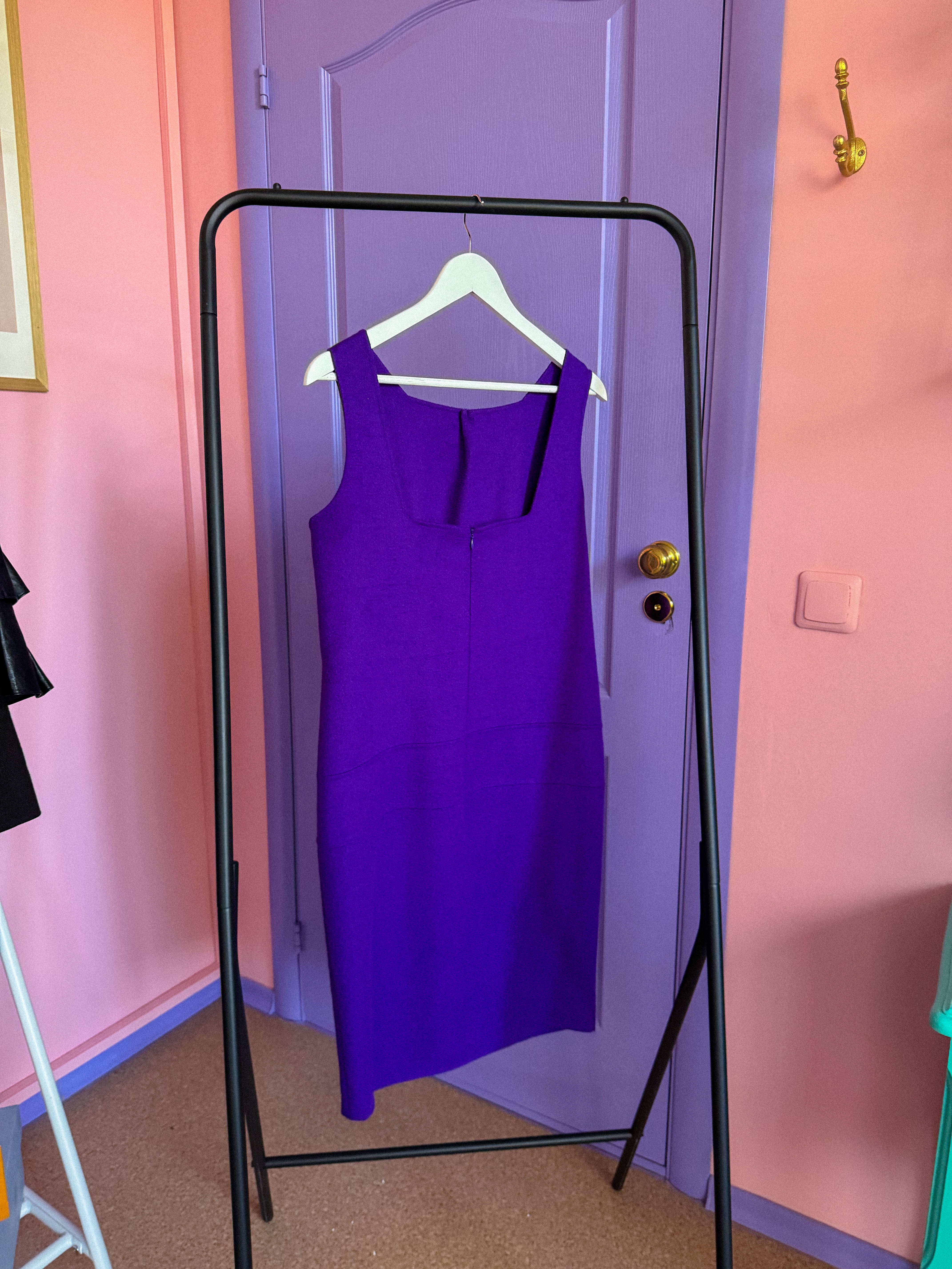 ESCADA violetinis sarafanas