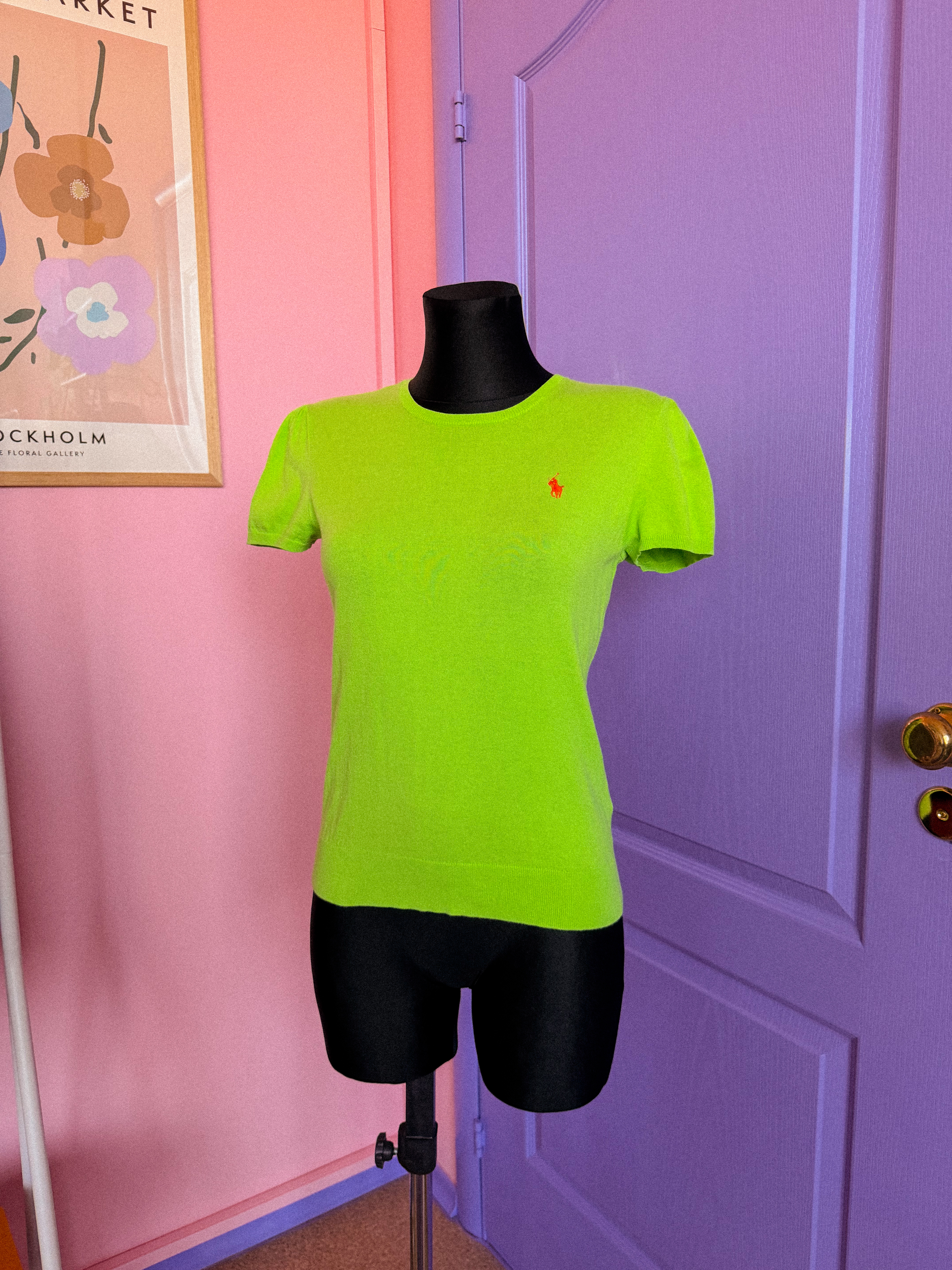 RALPH LAUREN ryškus megztukas