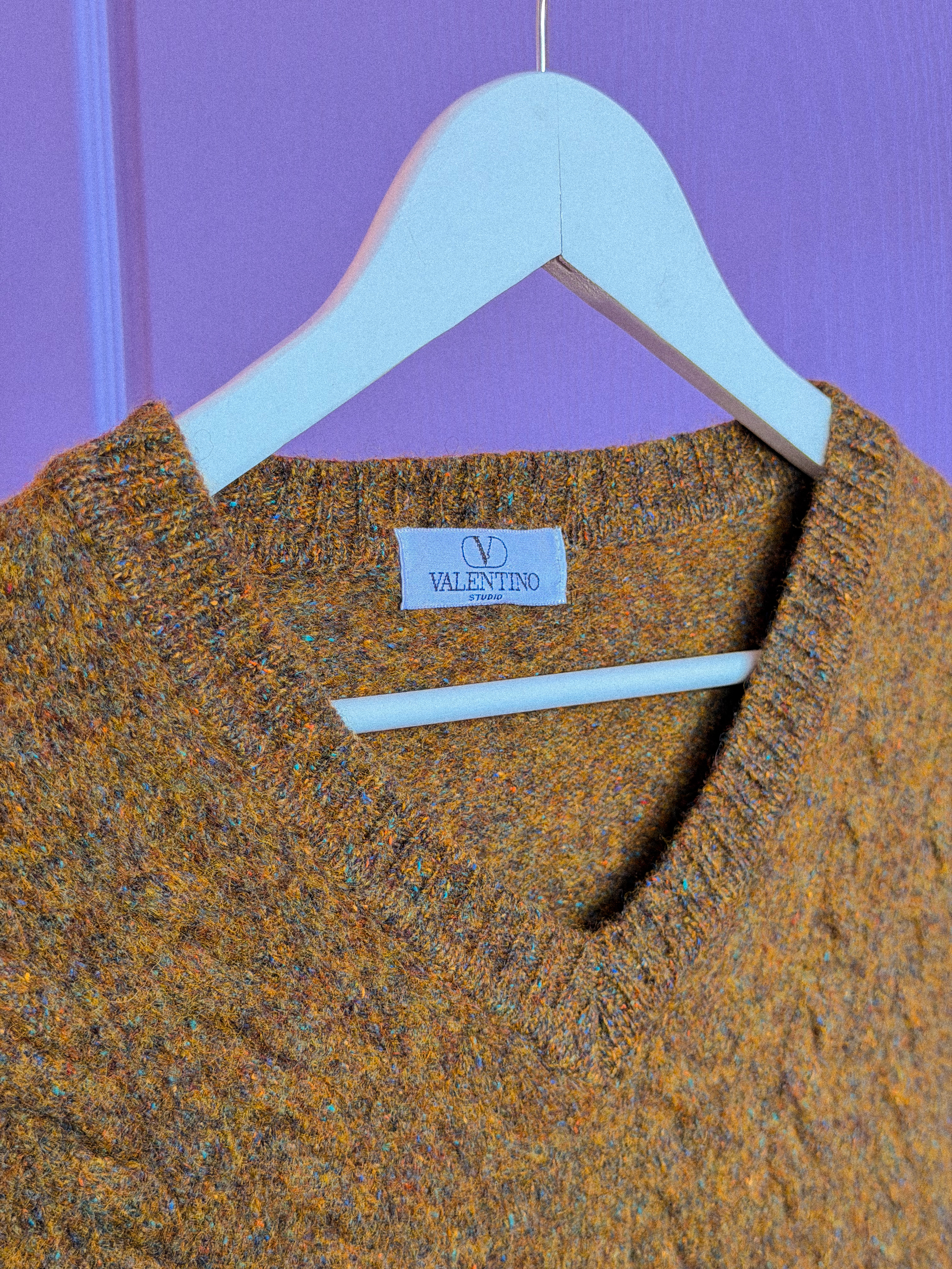 VALENTINO vintažinis vilnos megztinis