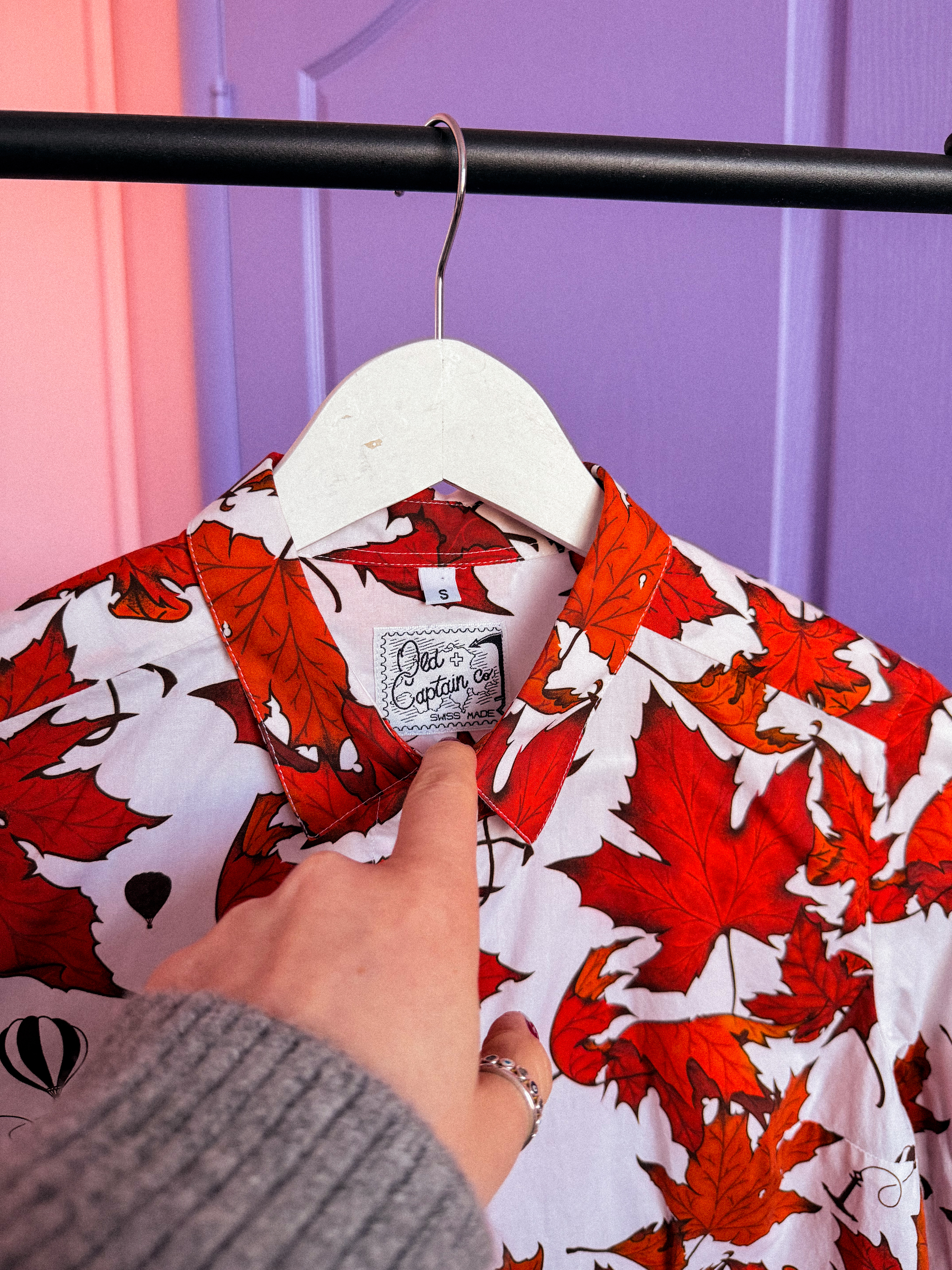 OLD CAPTAIN CO. marškiniai