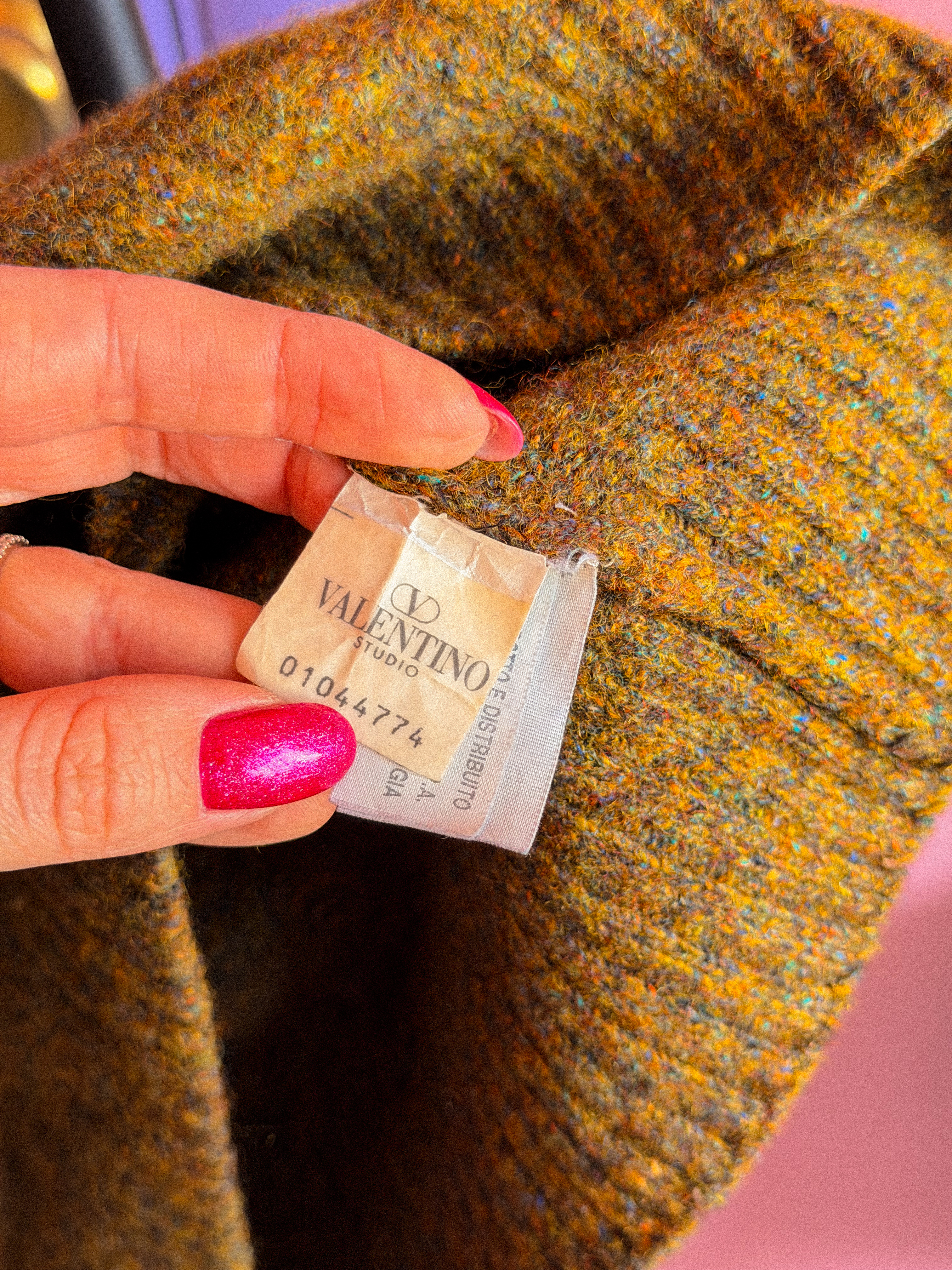 VALENTINO vintažinis vilnos megztinis