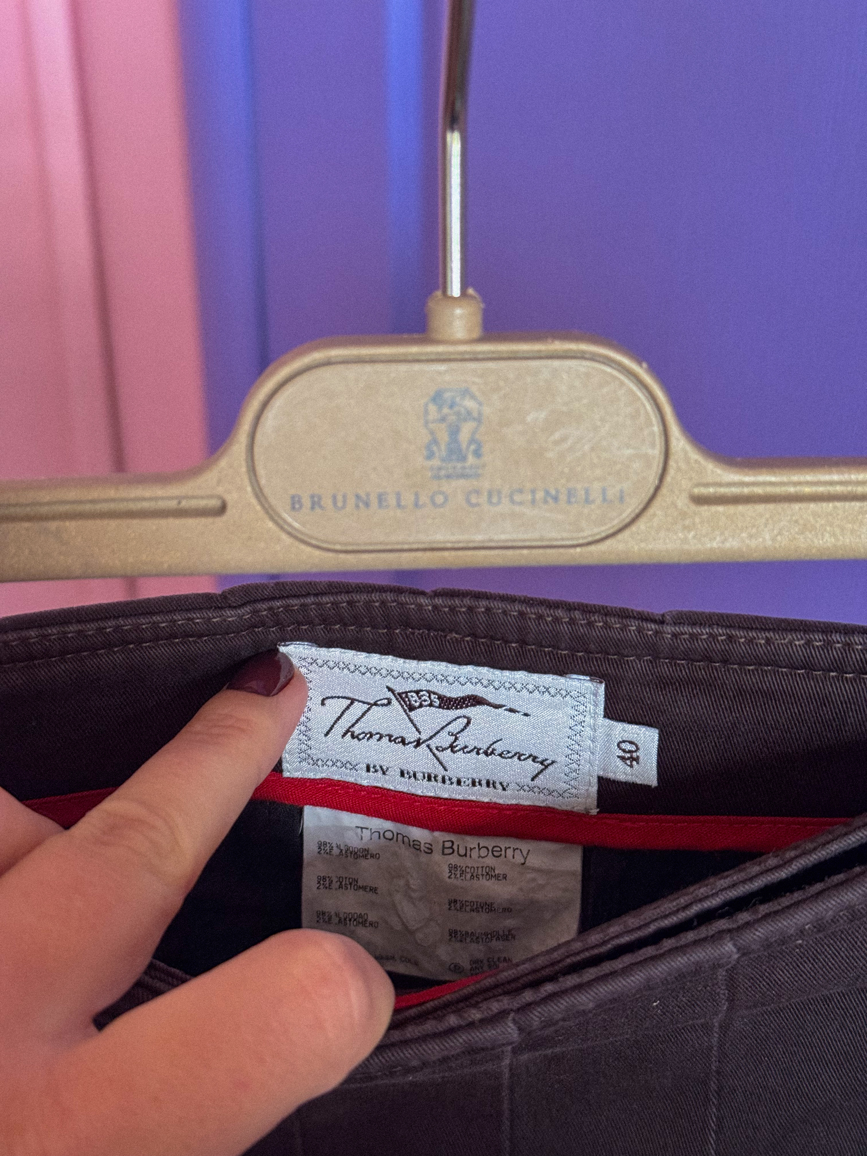 BURBERRY vintažinis sijonas