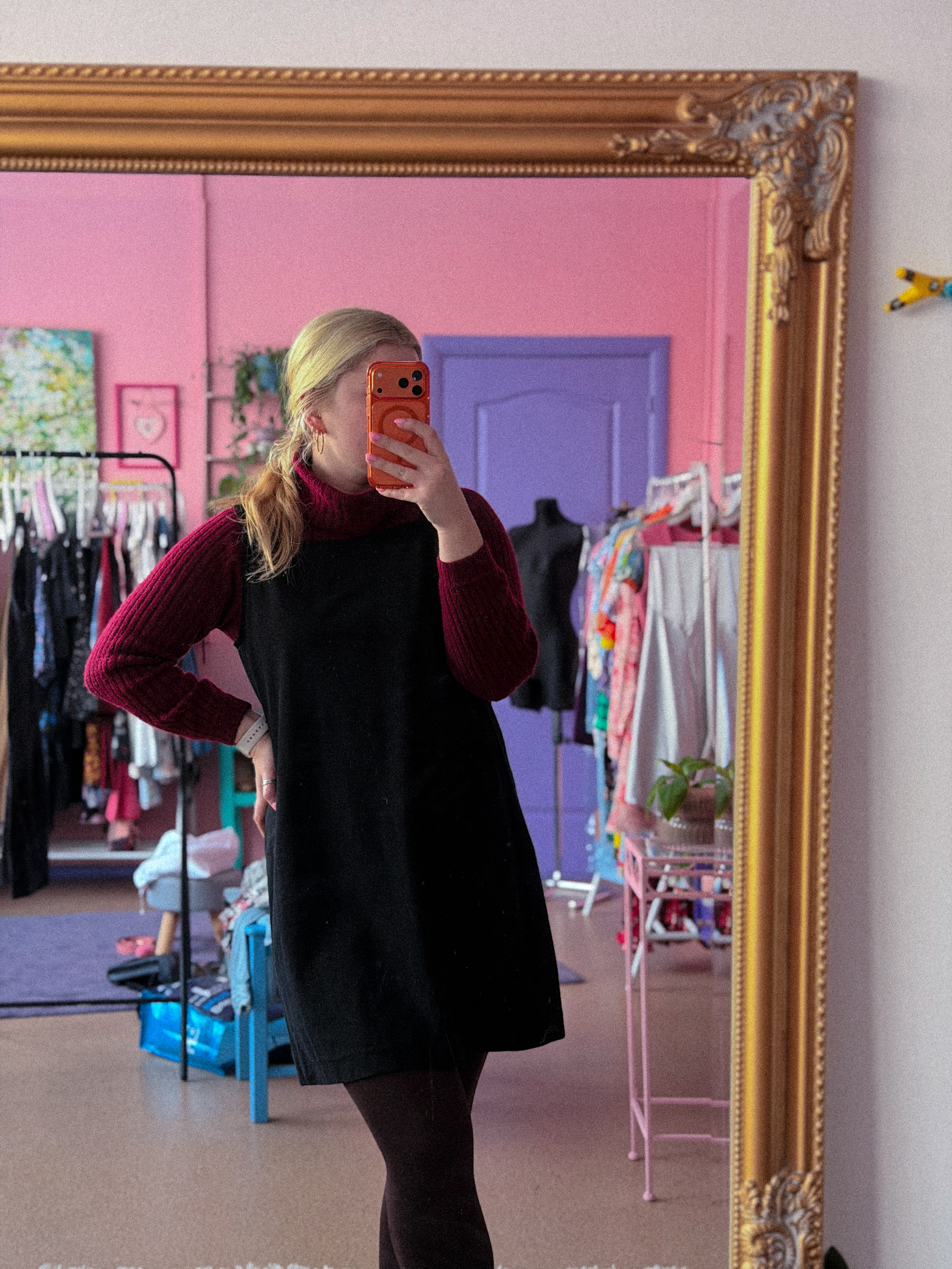 EILEEN FISHER juodas sarafanas