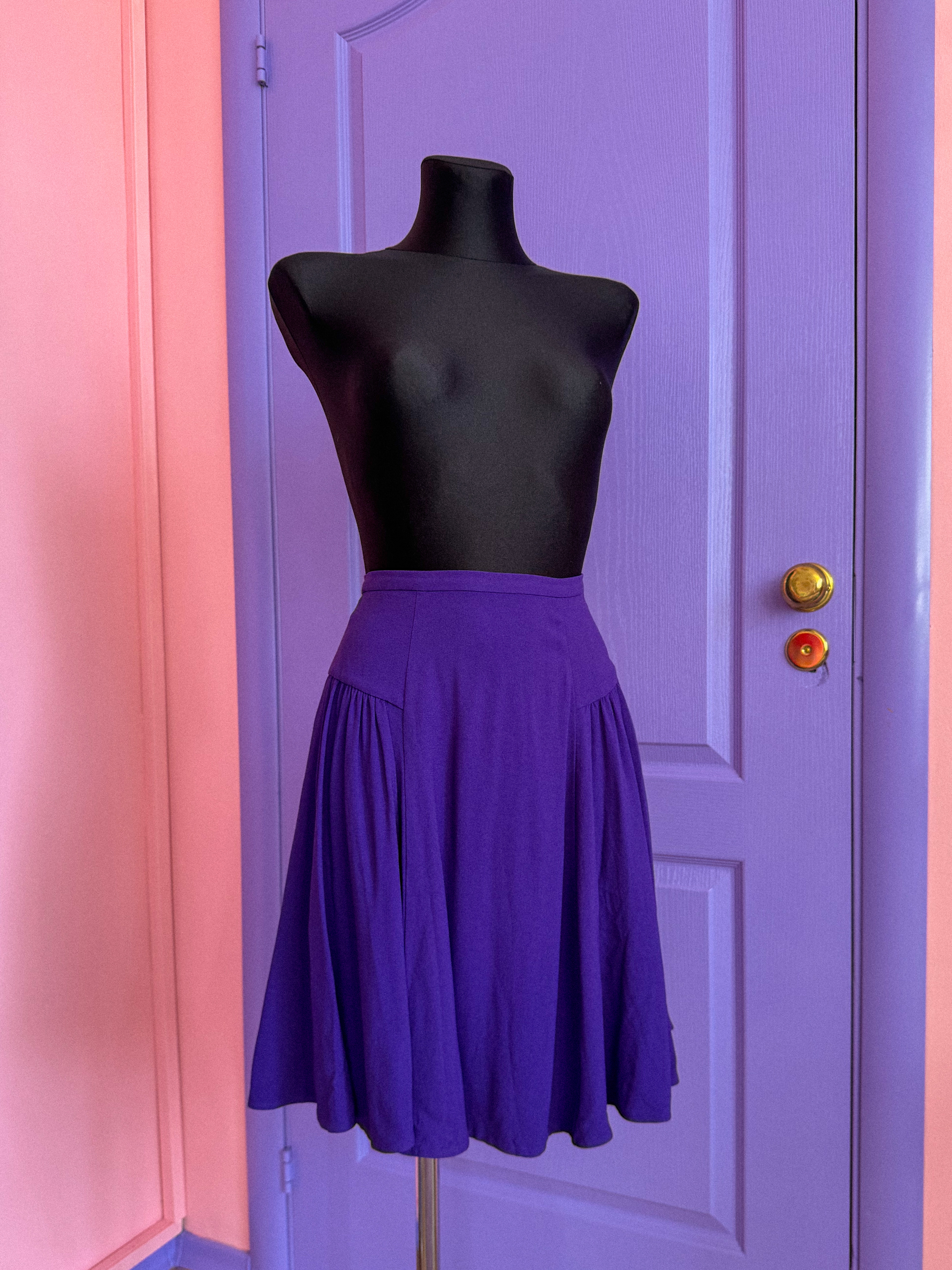 PRADA violetinis sijonas