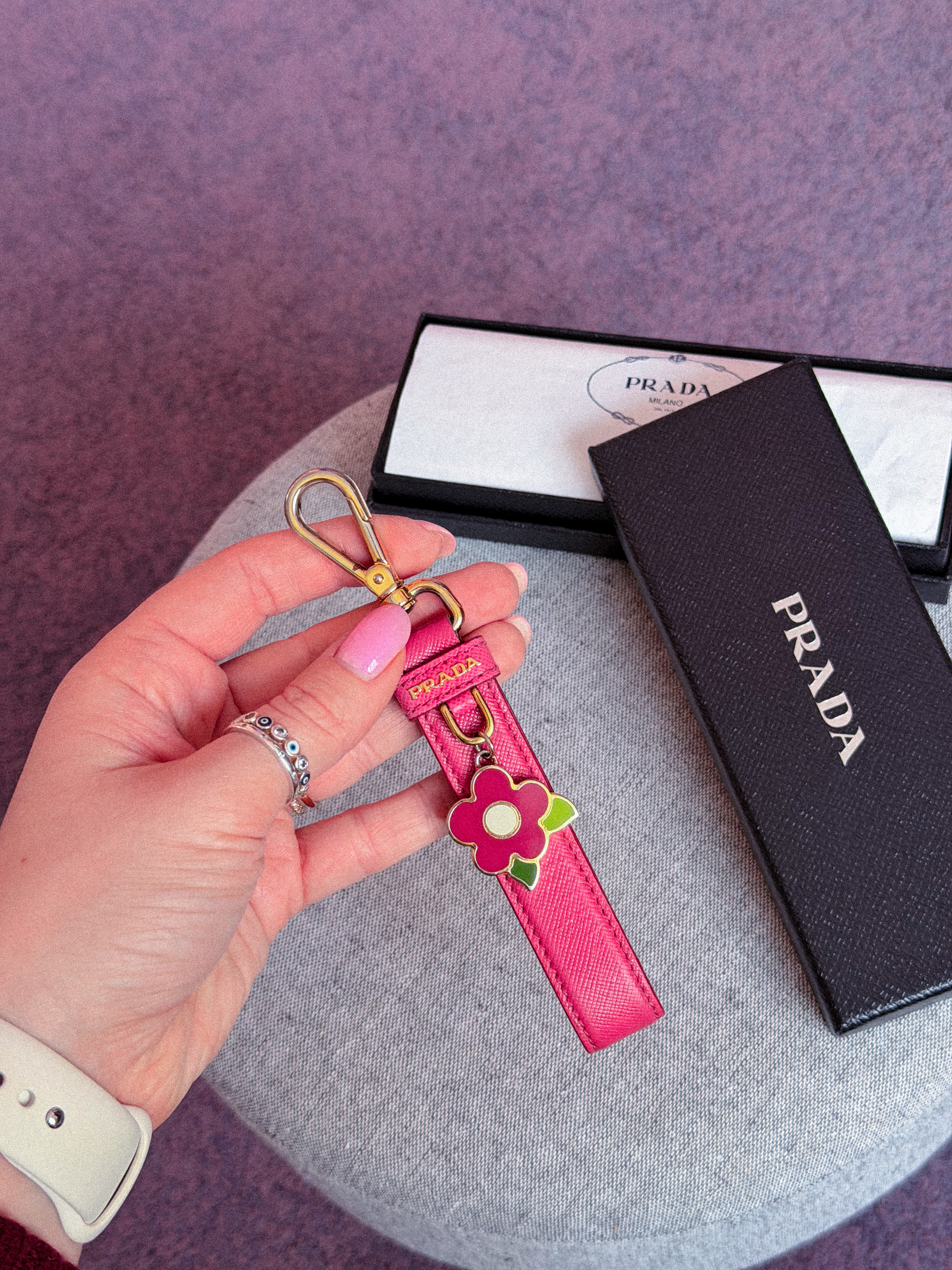 PRADA raktų pakabukas