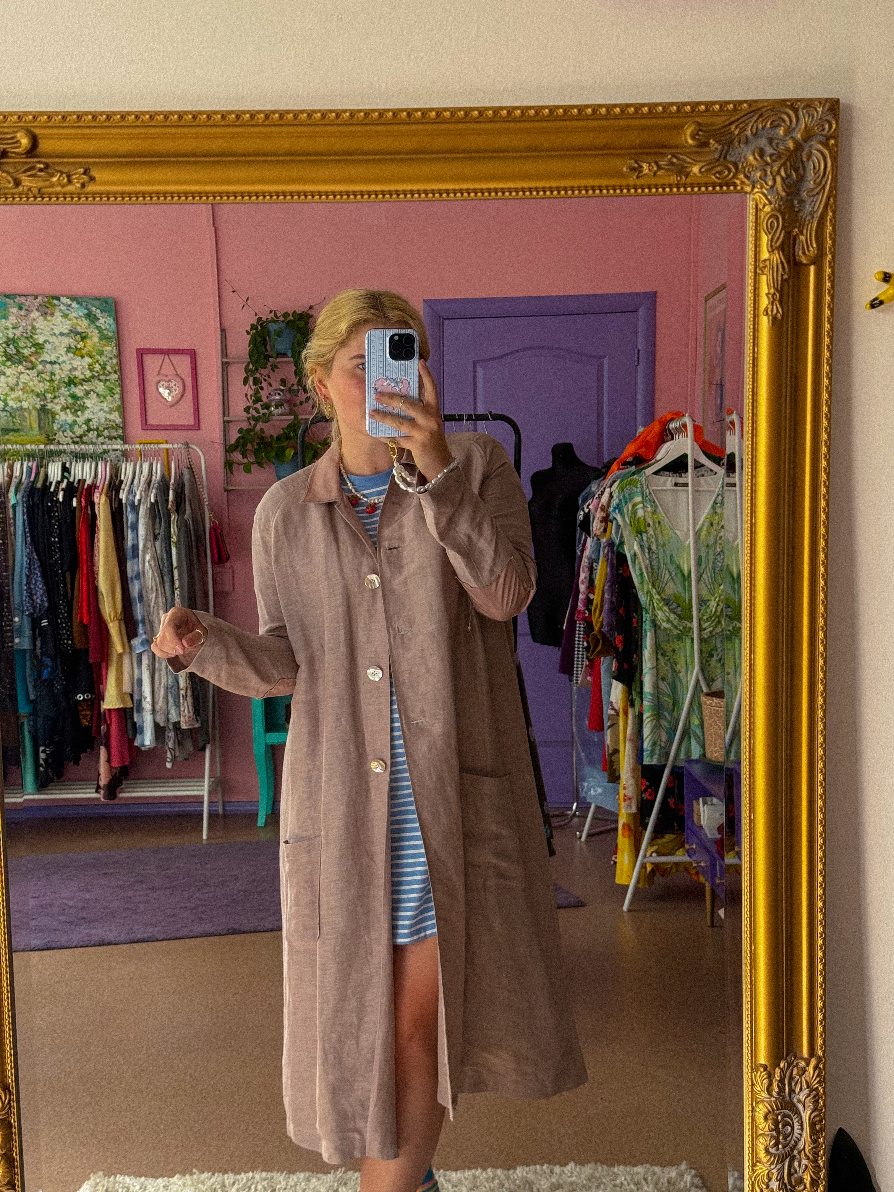 ACNE STUDIOS lininis plosčius