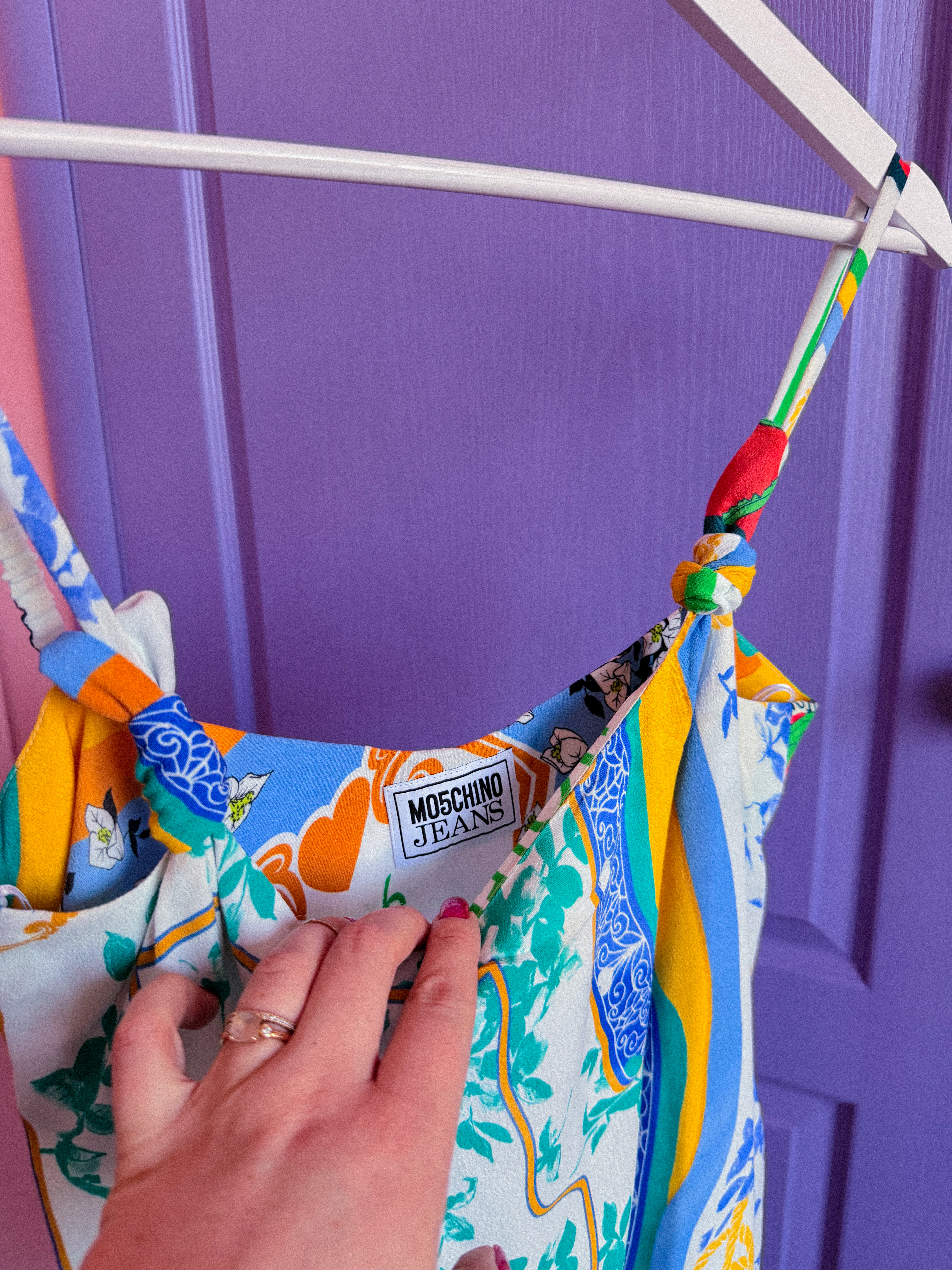 MOSCHINO vasariška suknelė