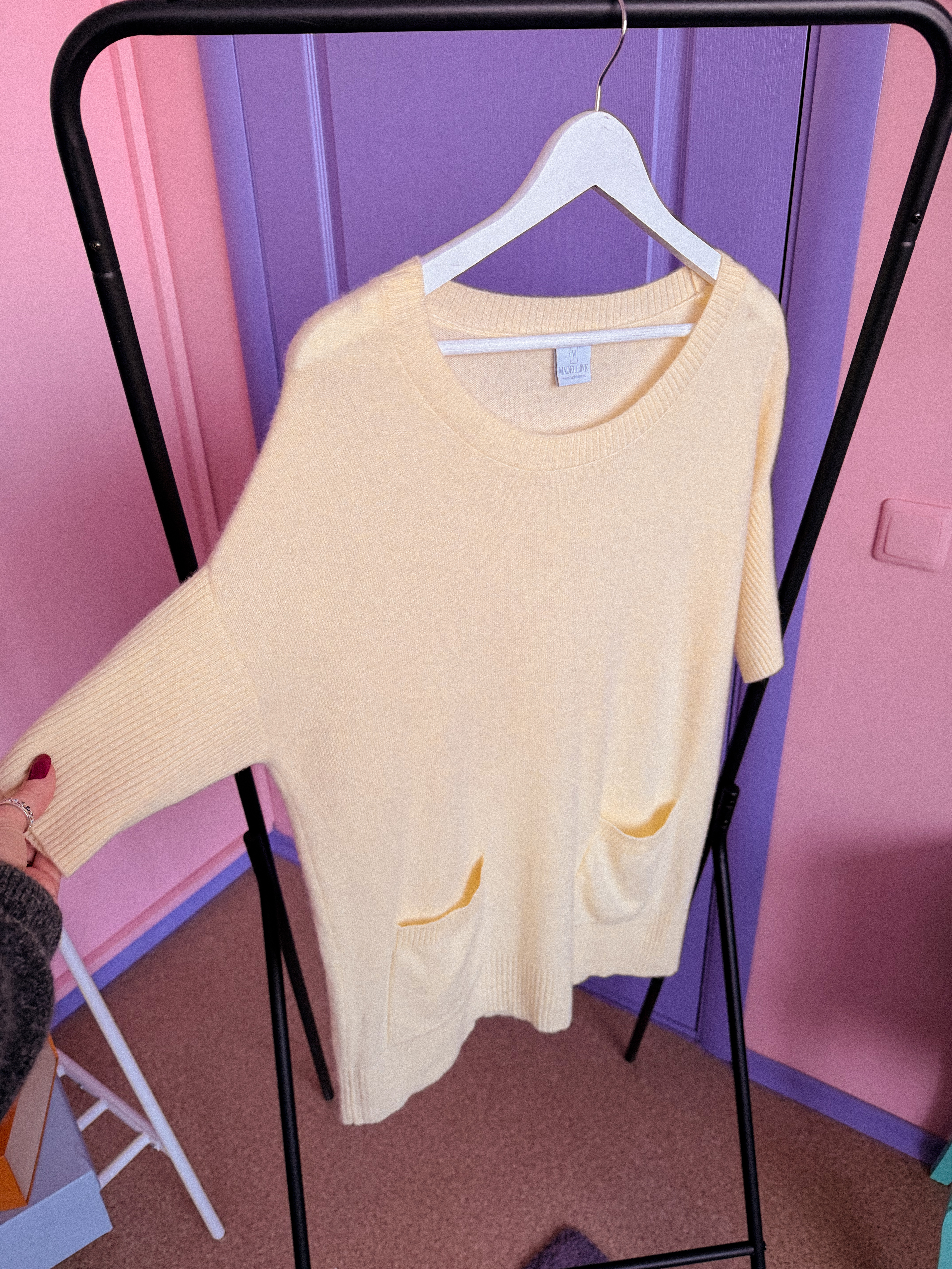 KAŠMYRINIS megztukas palaidinė