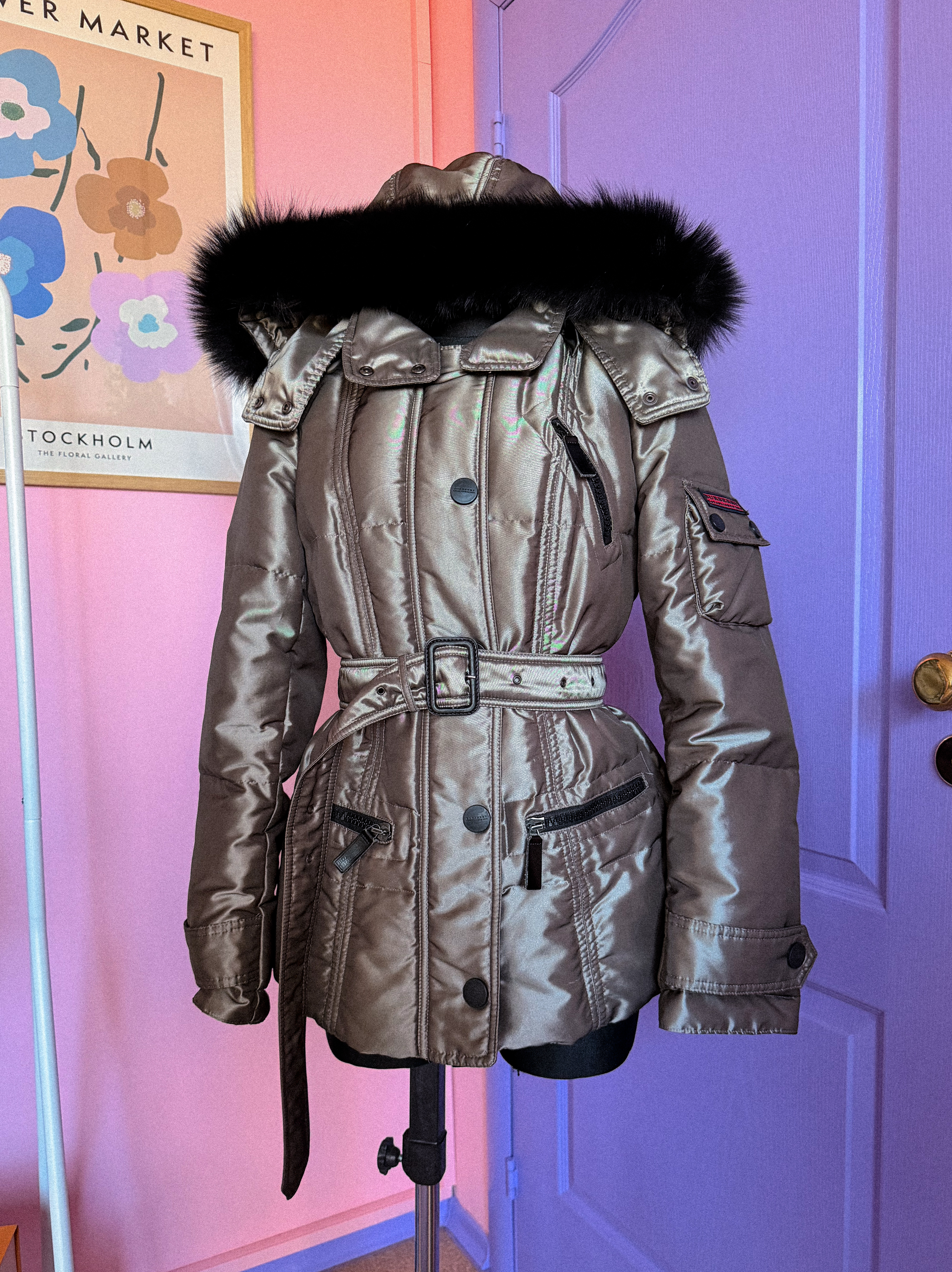 BURBERRY pūkinė striukė