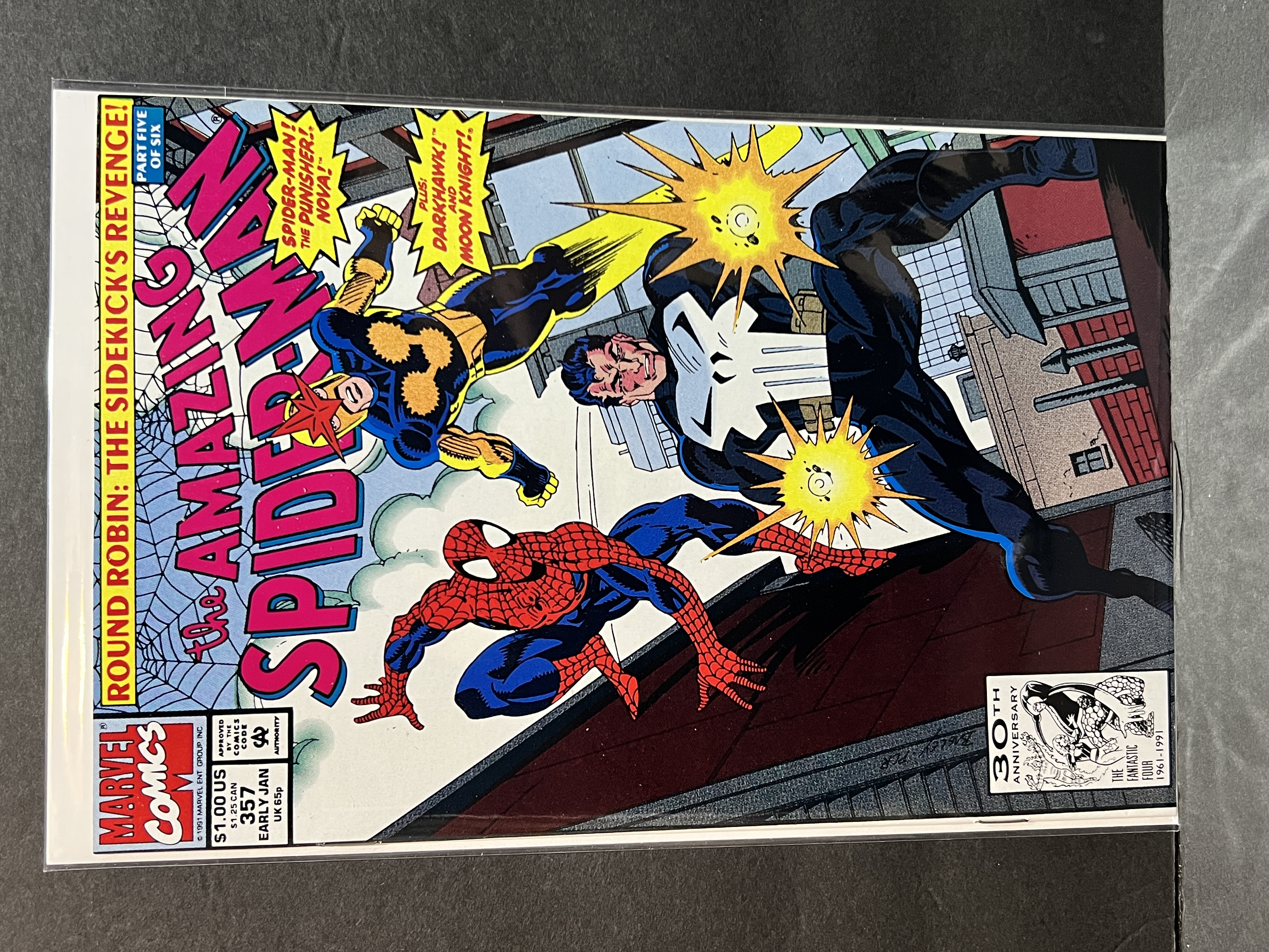 The Amazing Spider-Man #357 - Round Robin: The Sidekick's Revenge! Pt 5 - Marvel  - (1992)