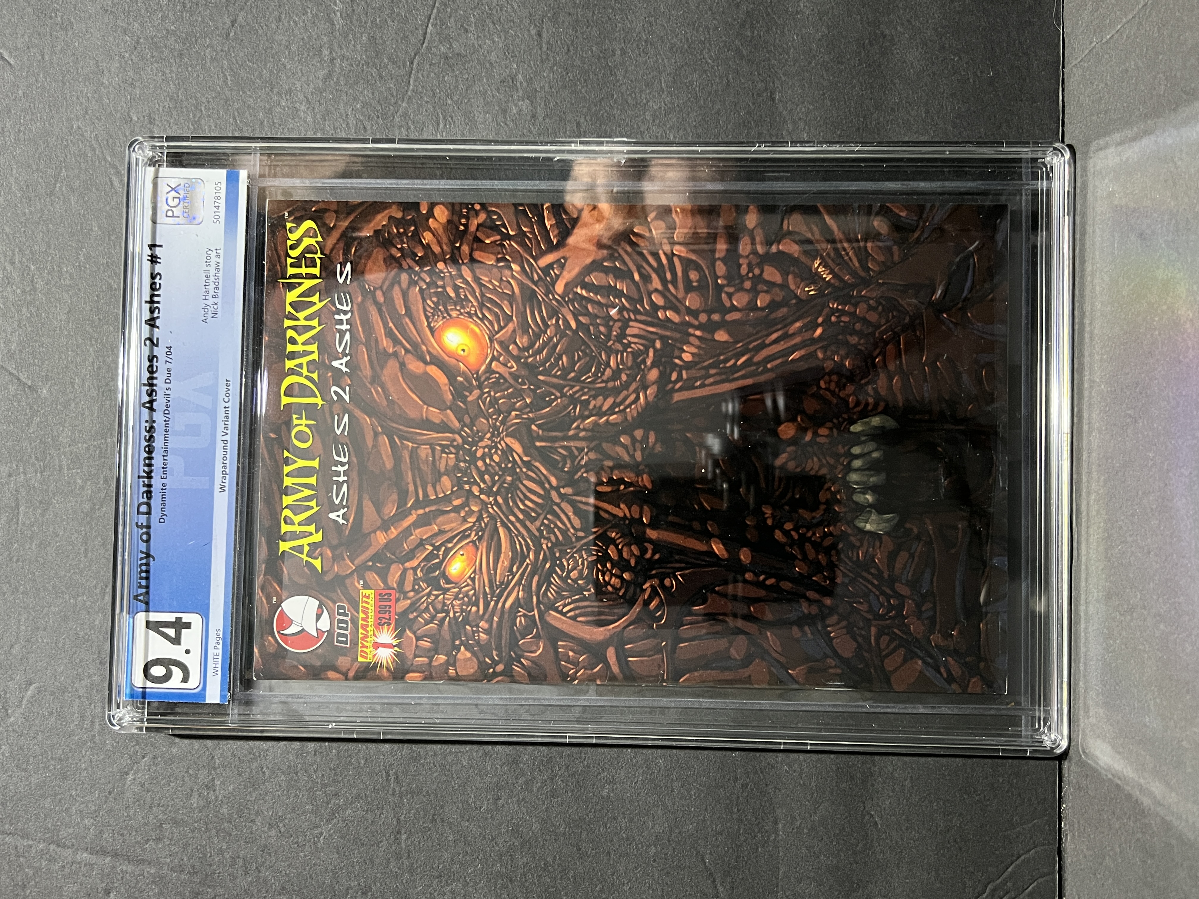 Army of Darkness: Ashes 2 Ashes #1 - Dynamite Entertainment (2004) Graded PGX 9.4